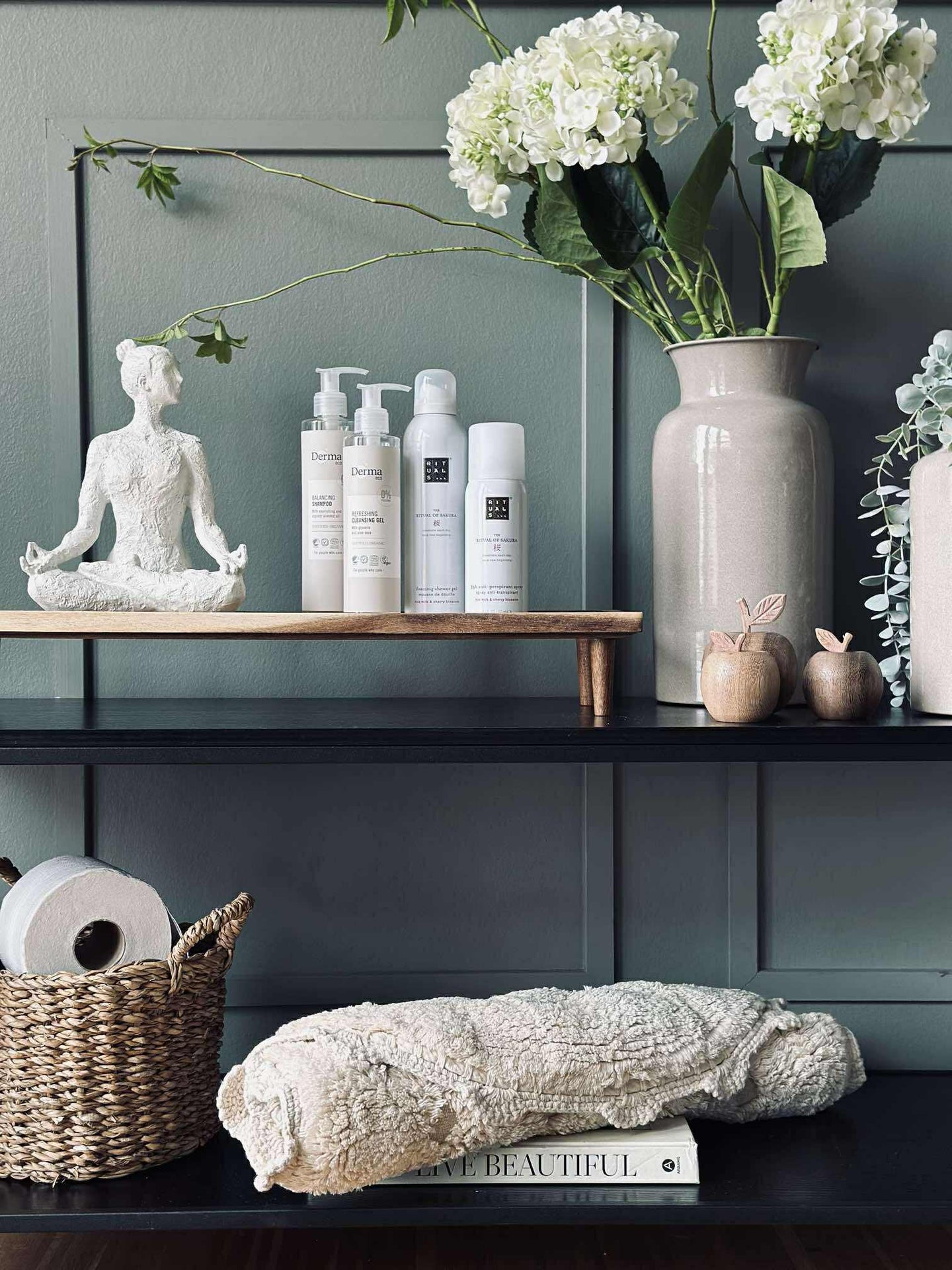 Badrumsmatta COTTON Nature