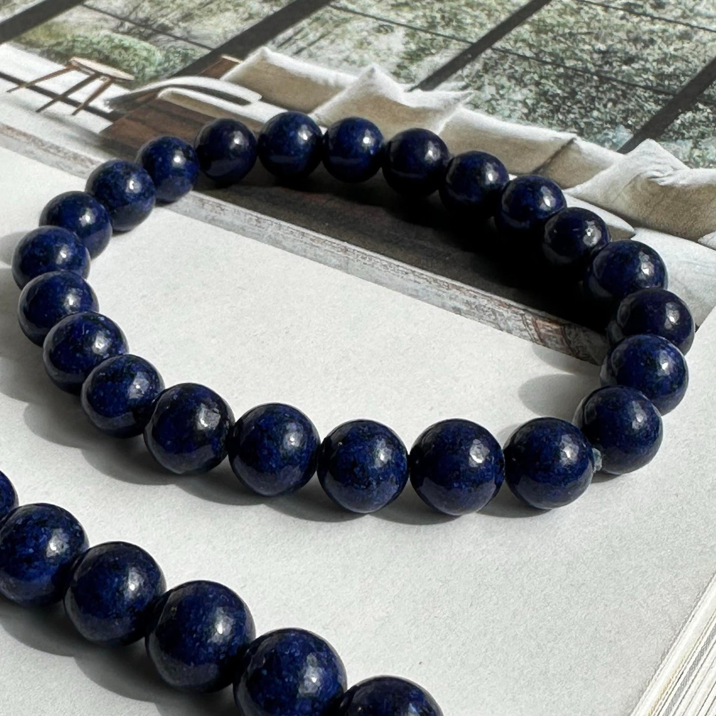 Armband Mary Marinblå