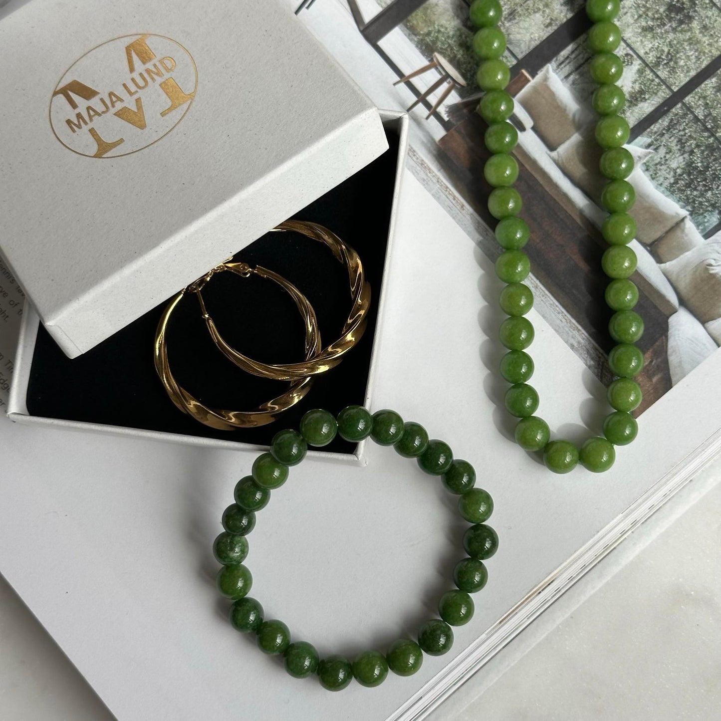 Armband Mary Emerald