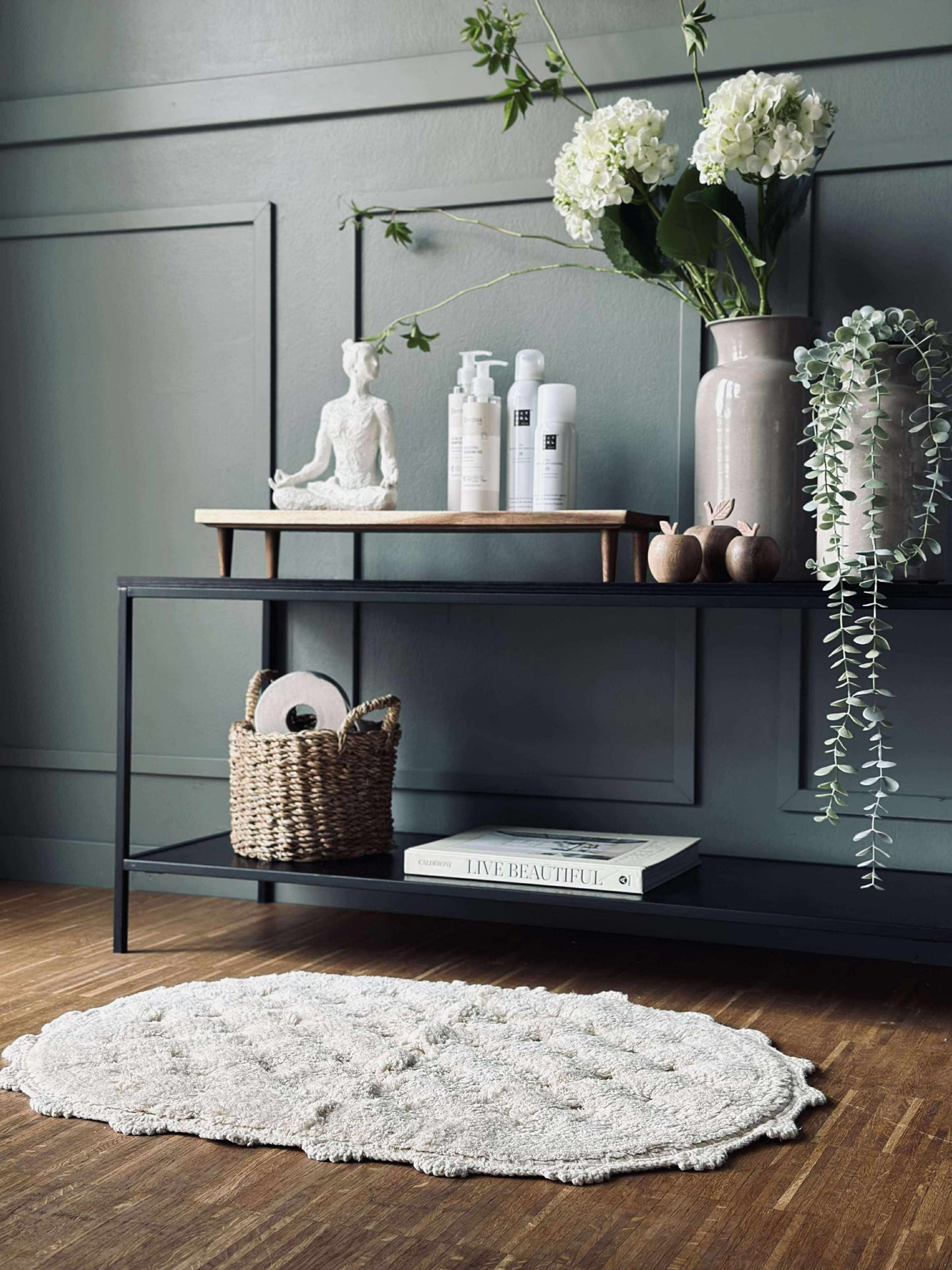 Badrumsmatta COTTON Nature