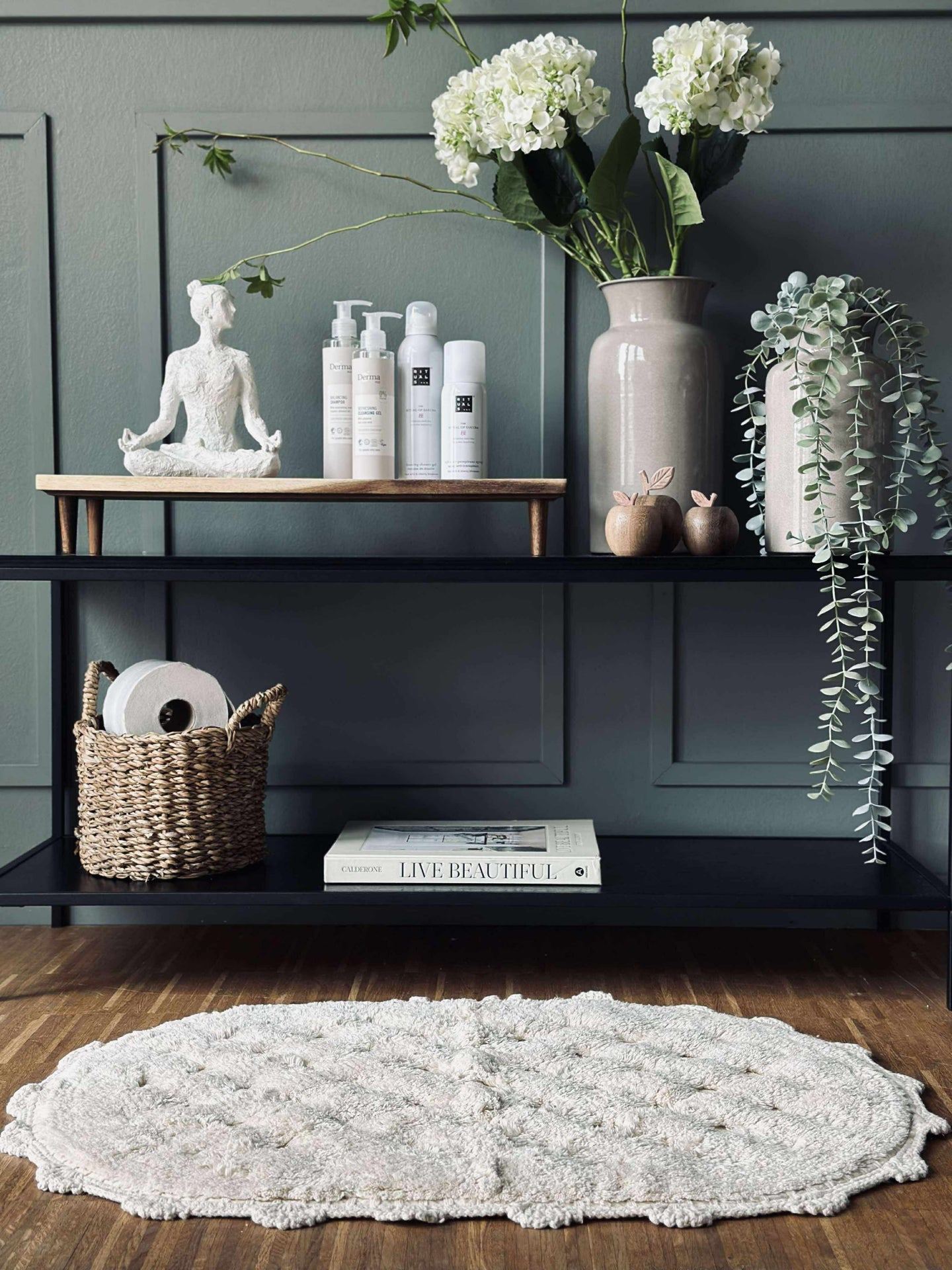 Badrumsmatta COTTON Nature