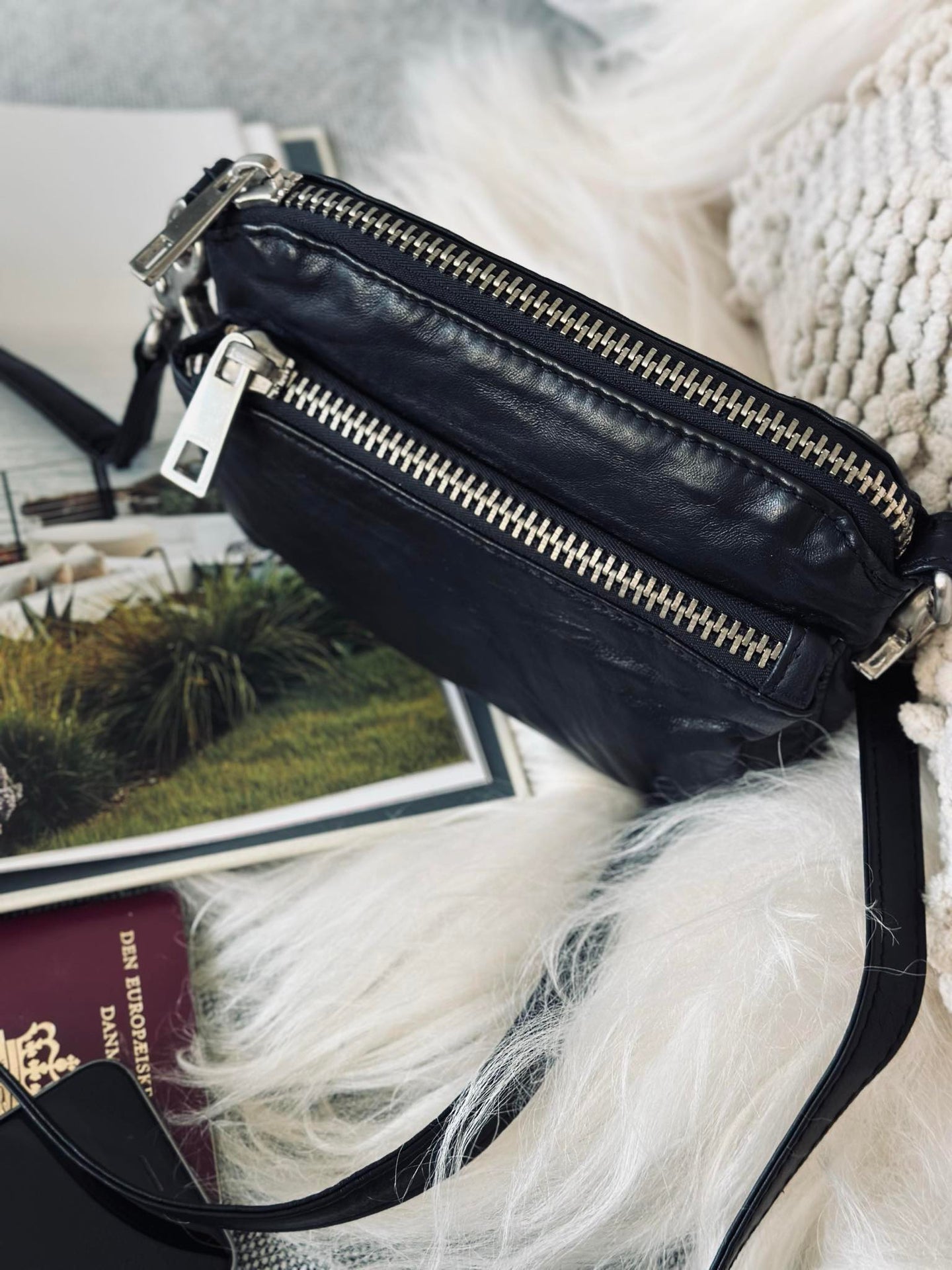 Clutch / crossover - Svart / silver