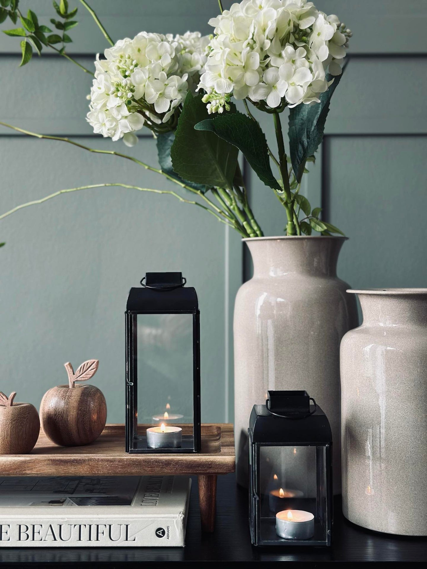 Lykta Svart - Flera storlekar