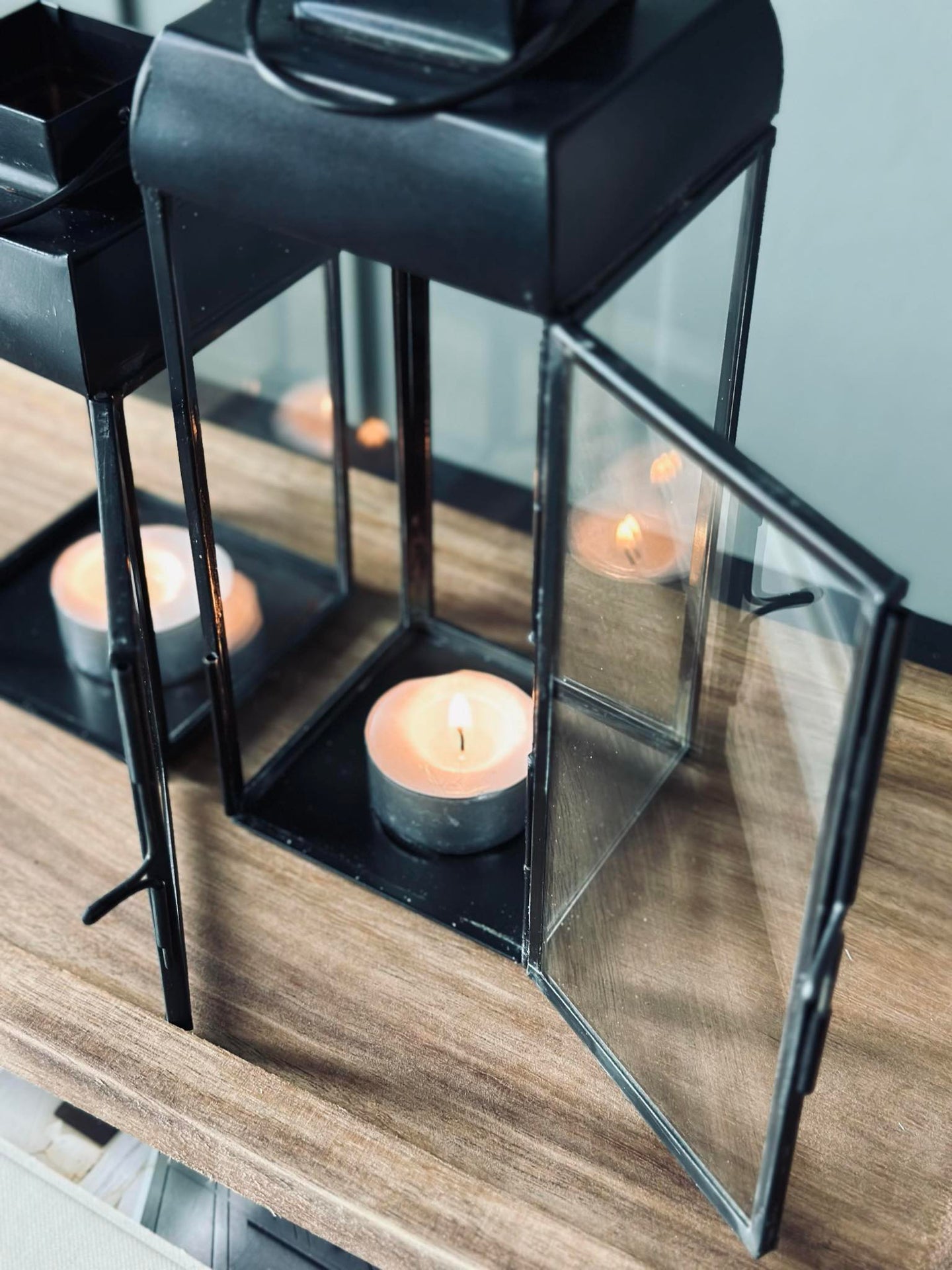 Lykta Svart - Flera storlekar