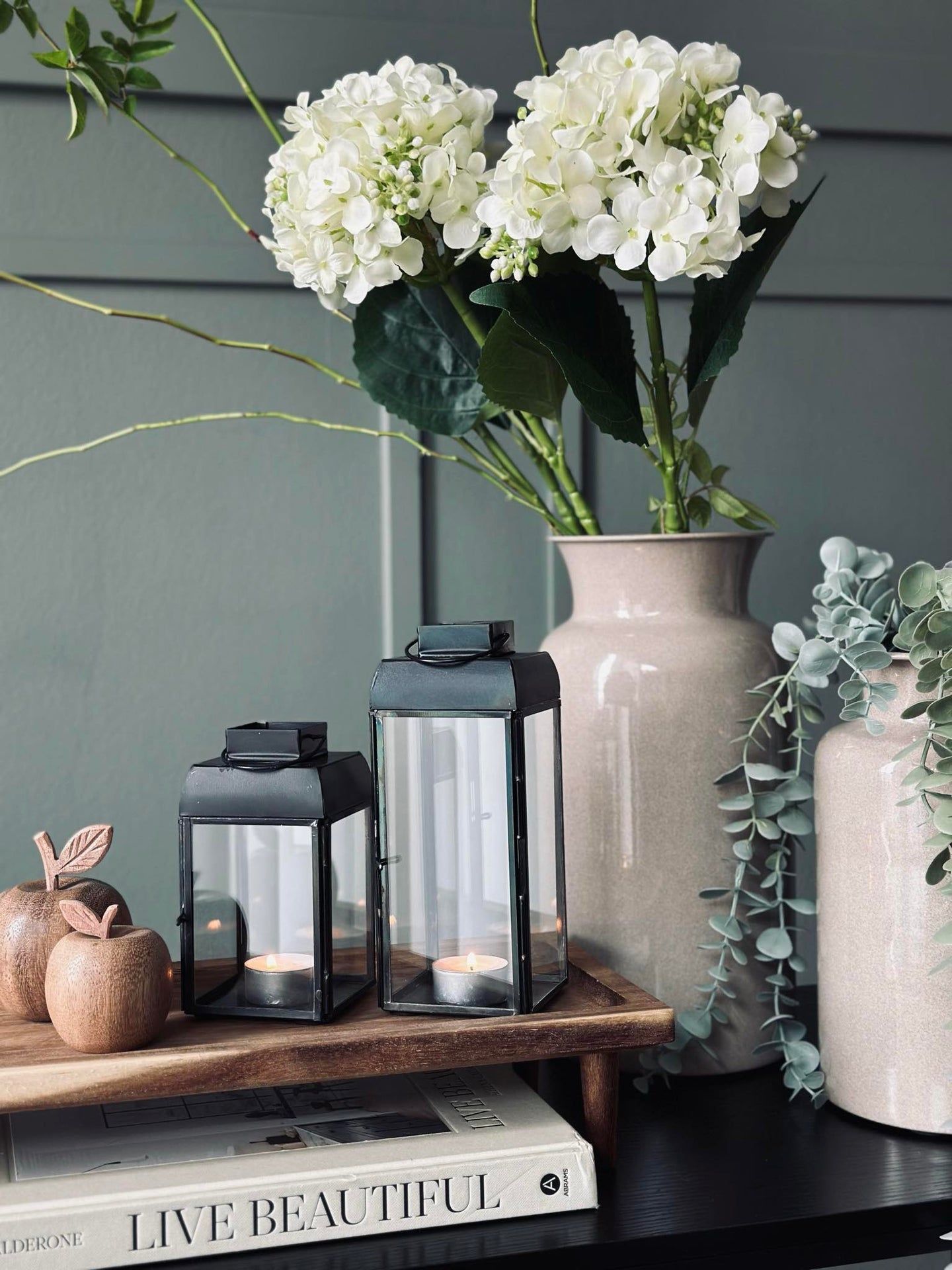 Lykta Svart - Flera storlekar