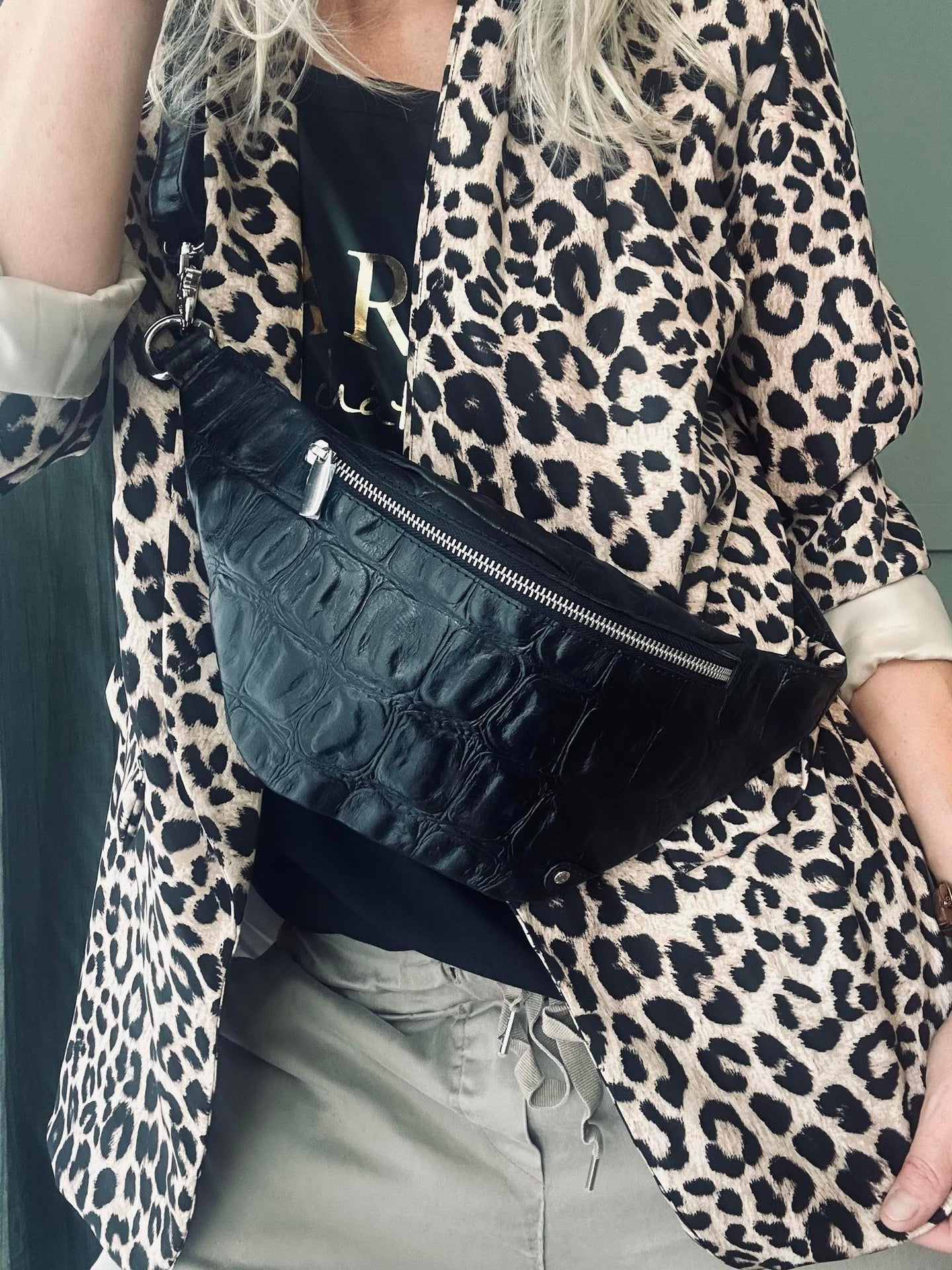 Midjeväska Croco deluxe