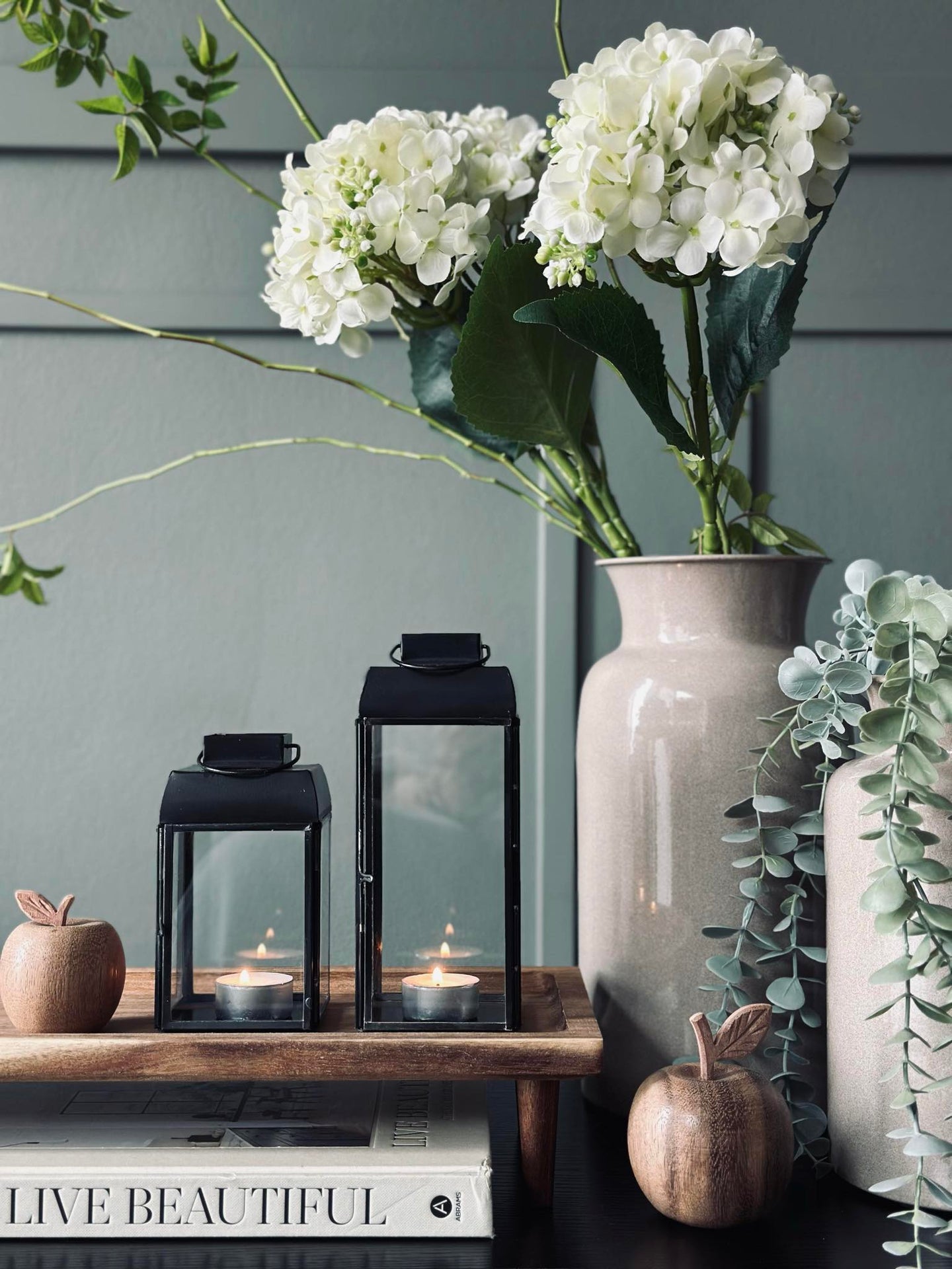 Lykta Svart - Flera storlekar