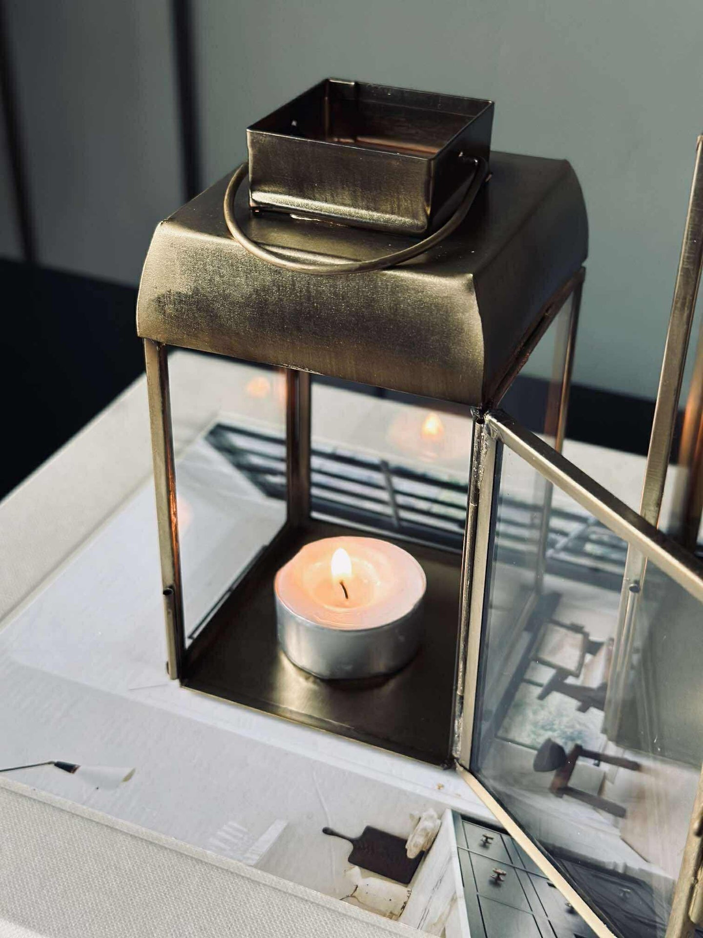 Lykta Guld - Flera storlekar