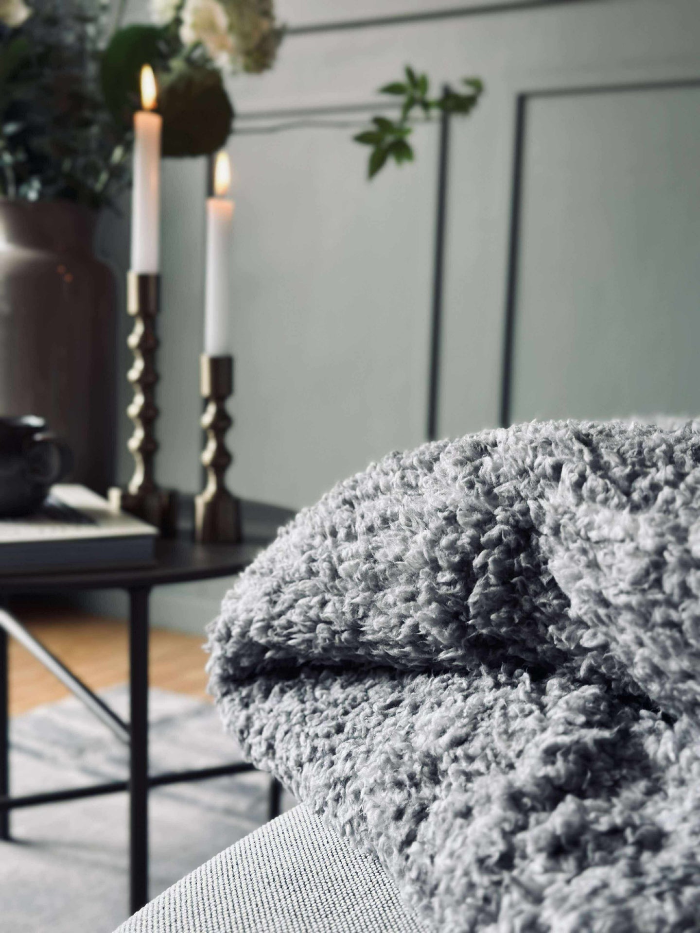 Pläd 150x200cm - Grå