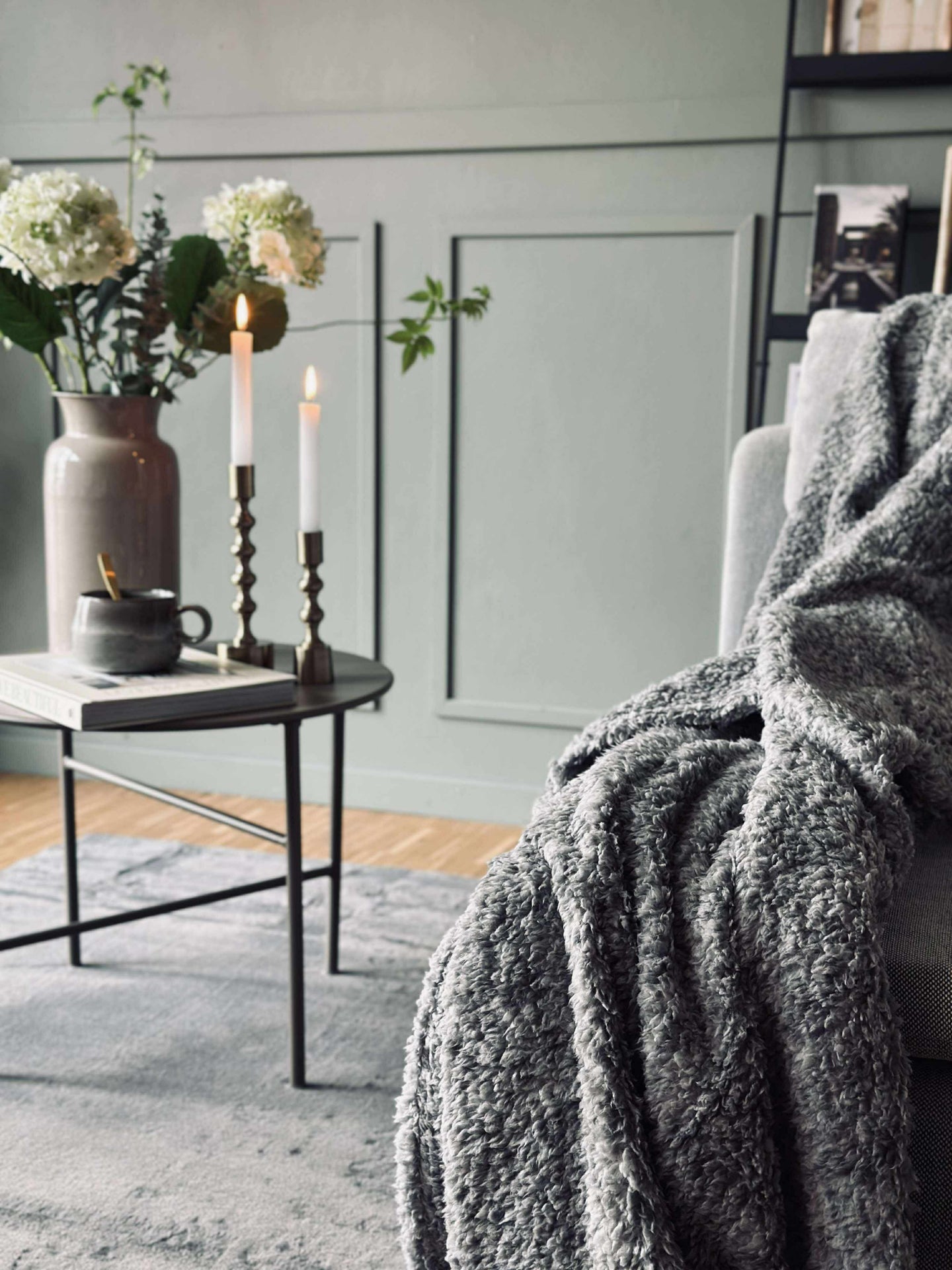 Pläd 150x200cm - Grå