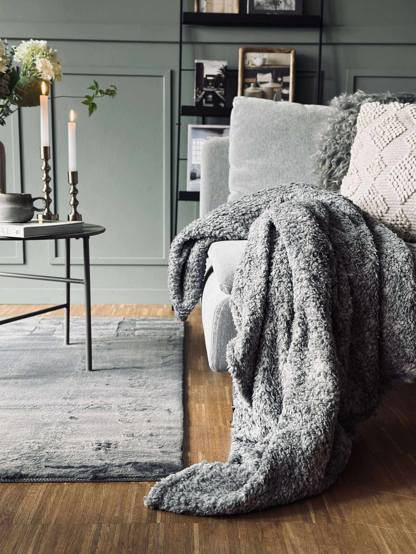 Pläd 150x200cm - Grå