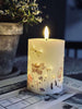 LED-blockljus Twinkle flora