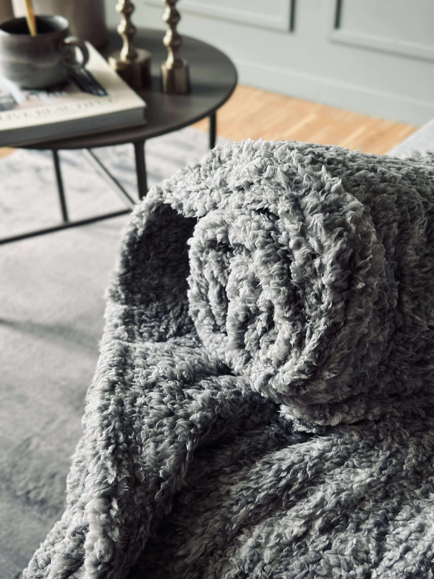 Pläd 150x200cm - Grå