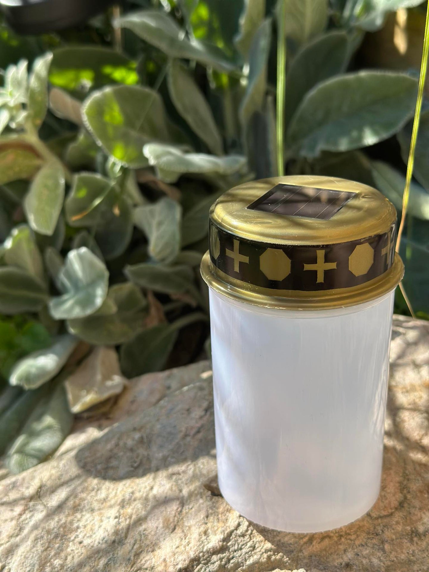 Gravljus med solceller