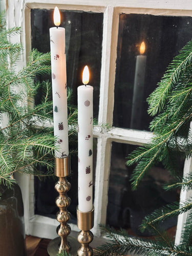 LED Scenljus 2 st - Julmotiv