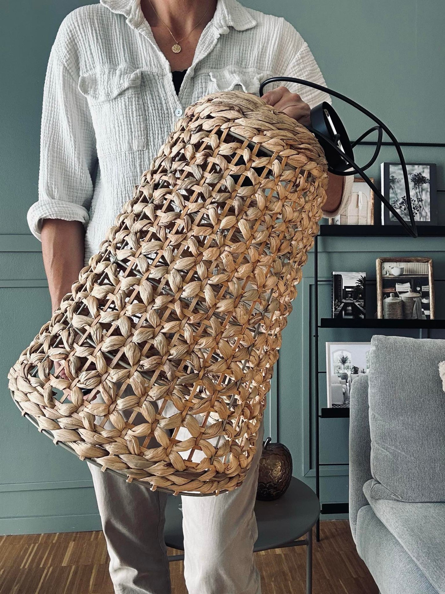 Lampa i vattenhyacint - Dia 35