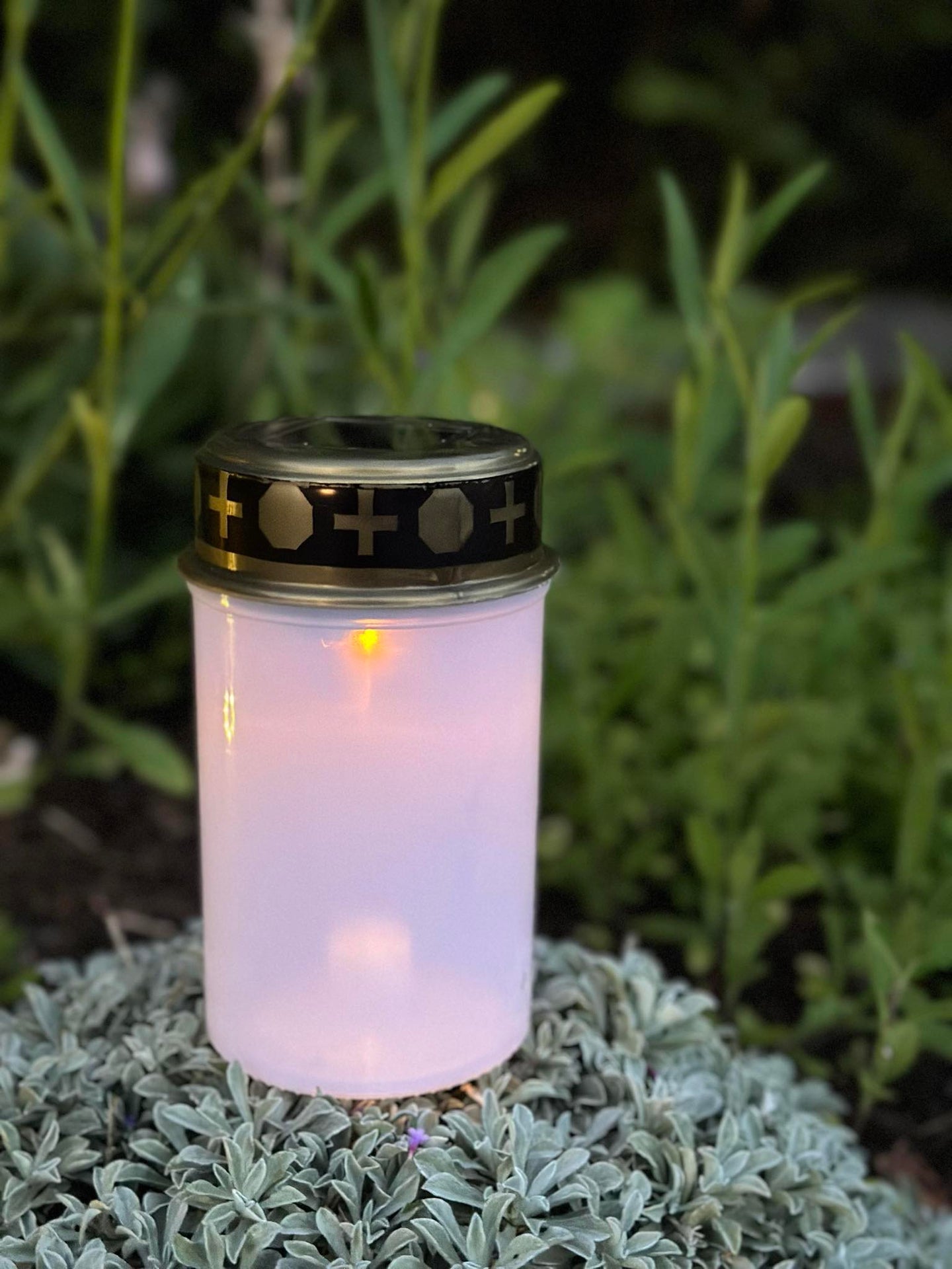 Gravljus med solceller