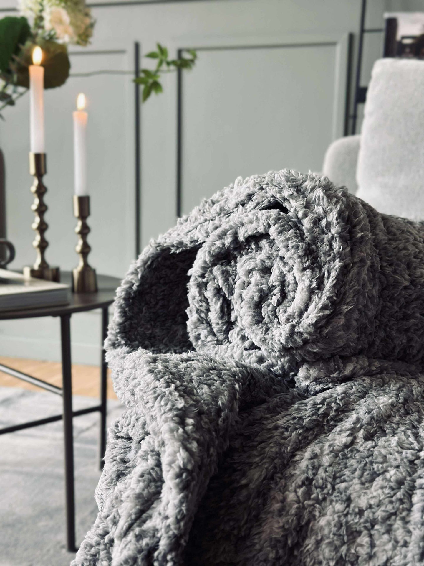 Pläd 150x200cm - Grå