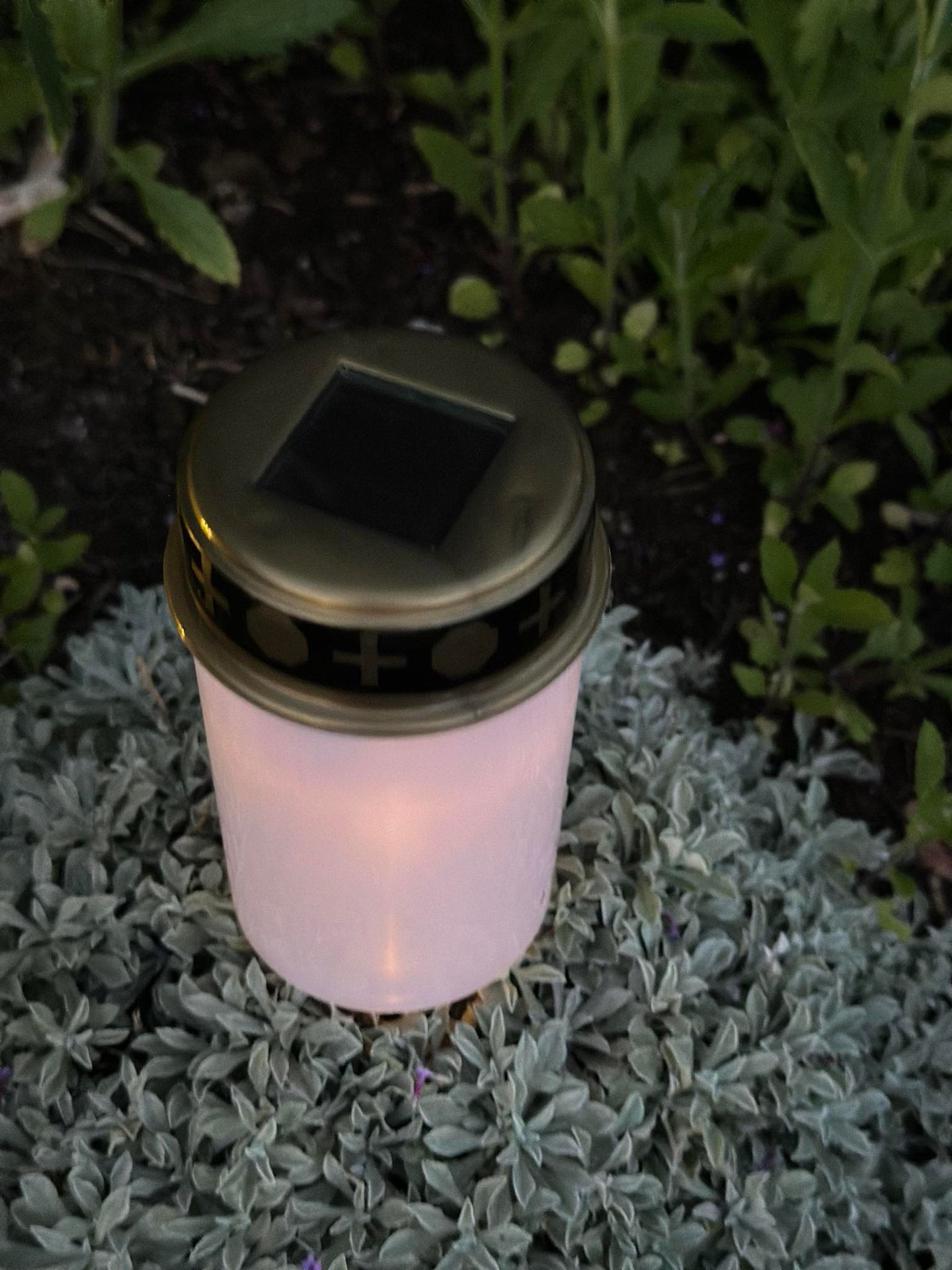 Gravljus med solceller