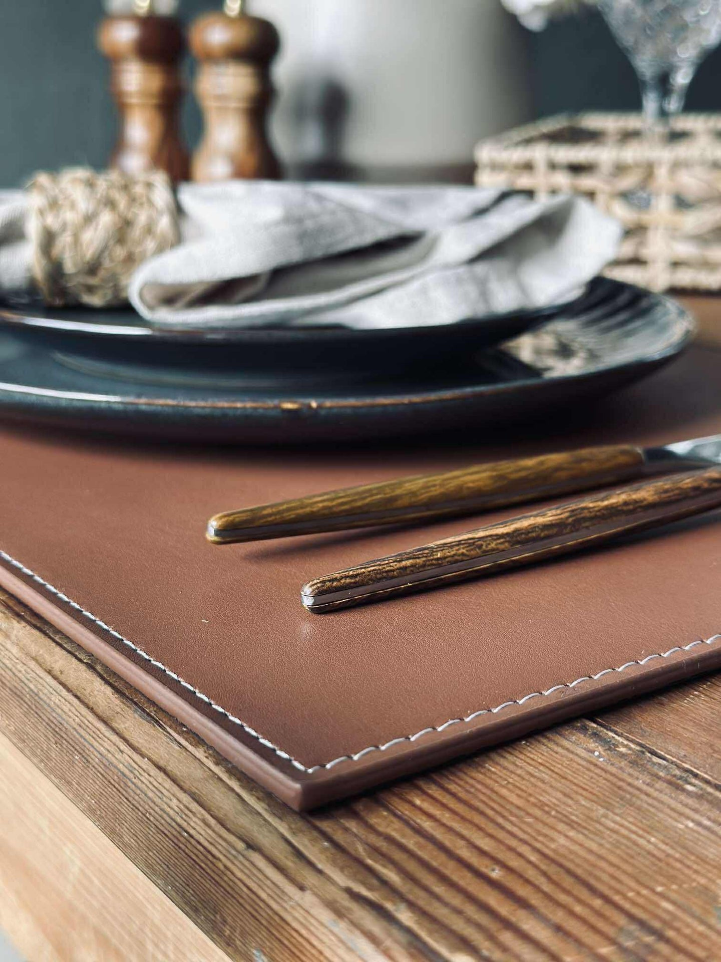 Bordstablett - 30x45 Brun