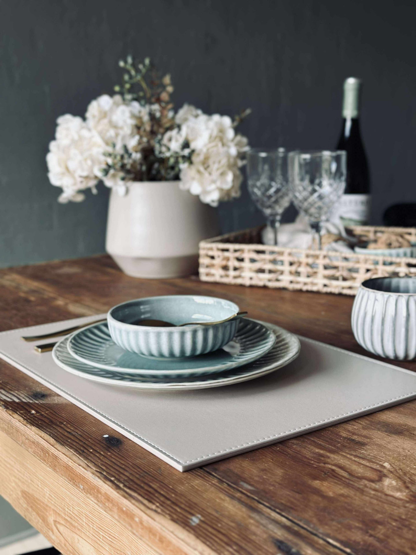 Bordstablett - 30x45 - Beige