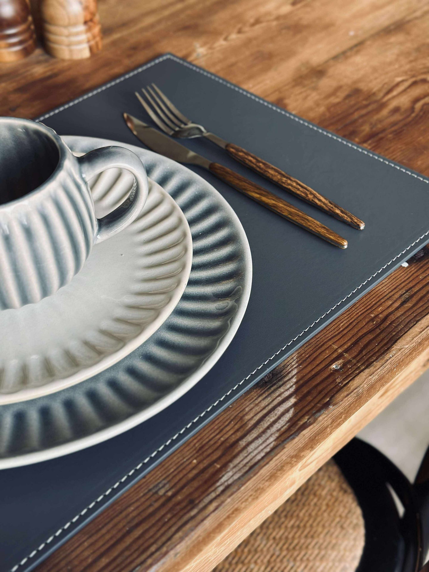 Bordstablett - 30x45 - Grå