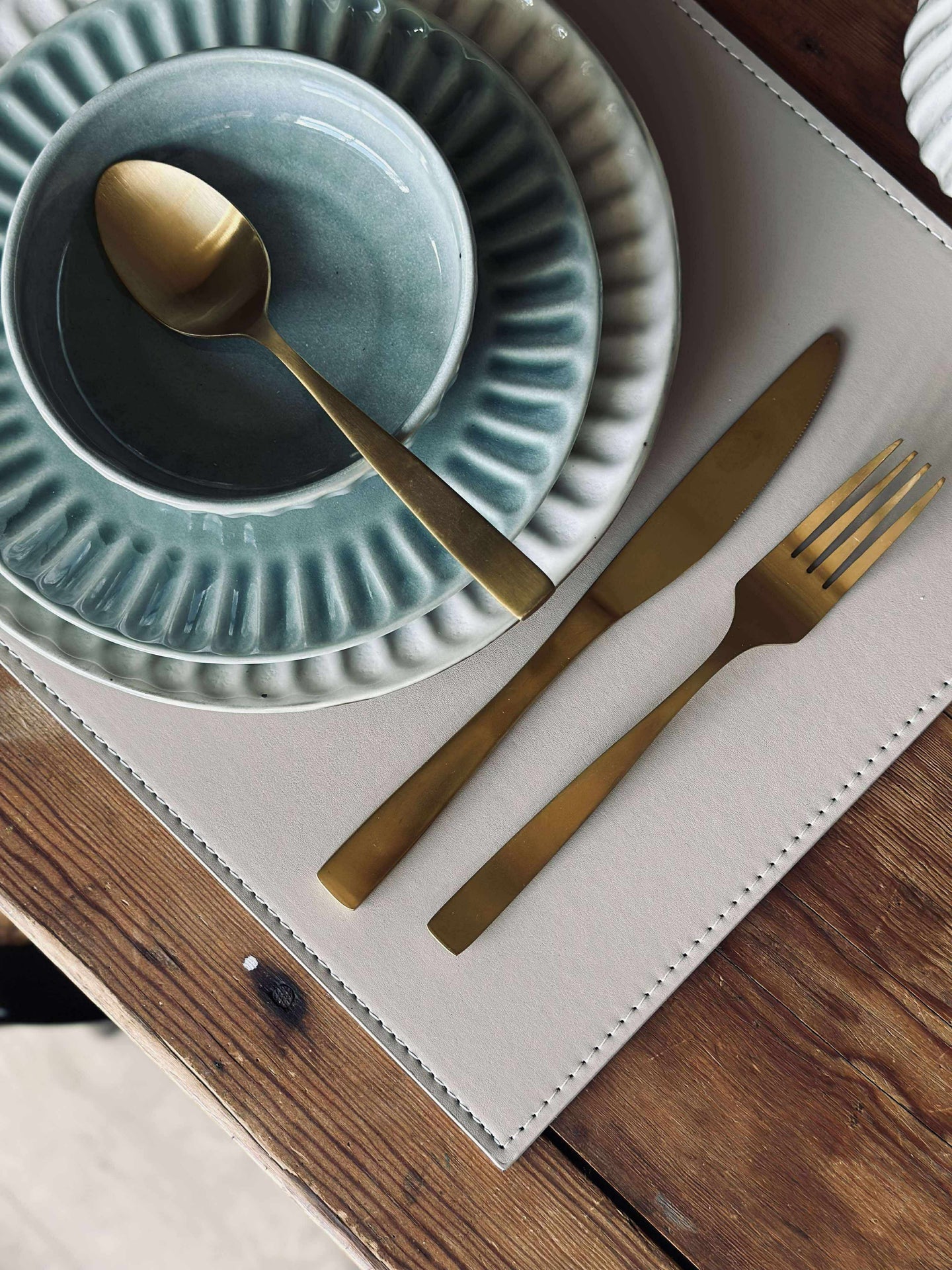 Bordstablett - 30x45 - Beige