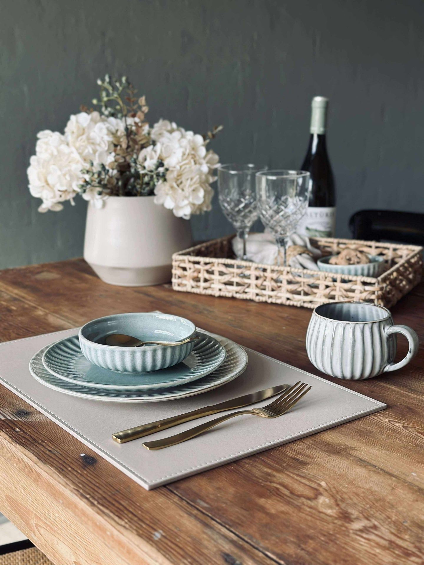 Bordstablett - 30x45 - Beige