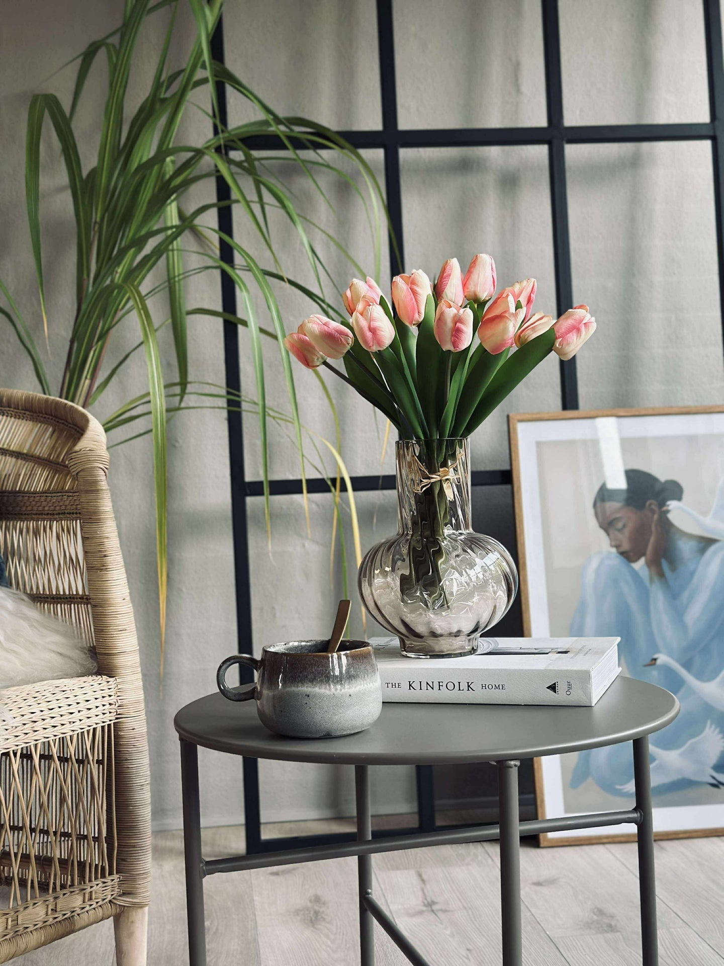 Tulpaner i silkeslook – Flera färger