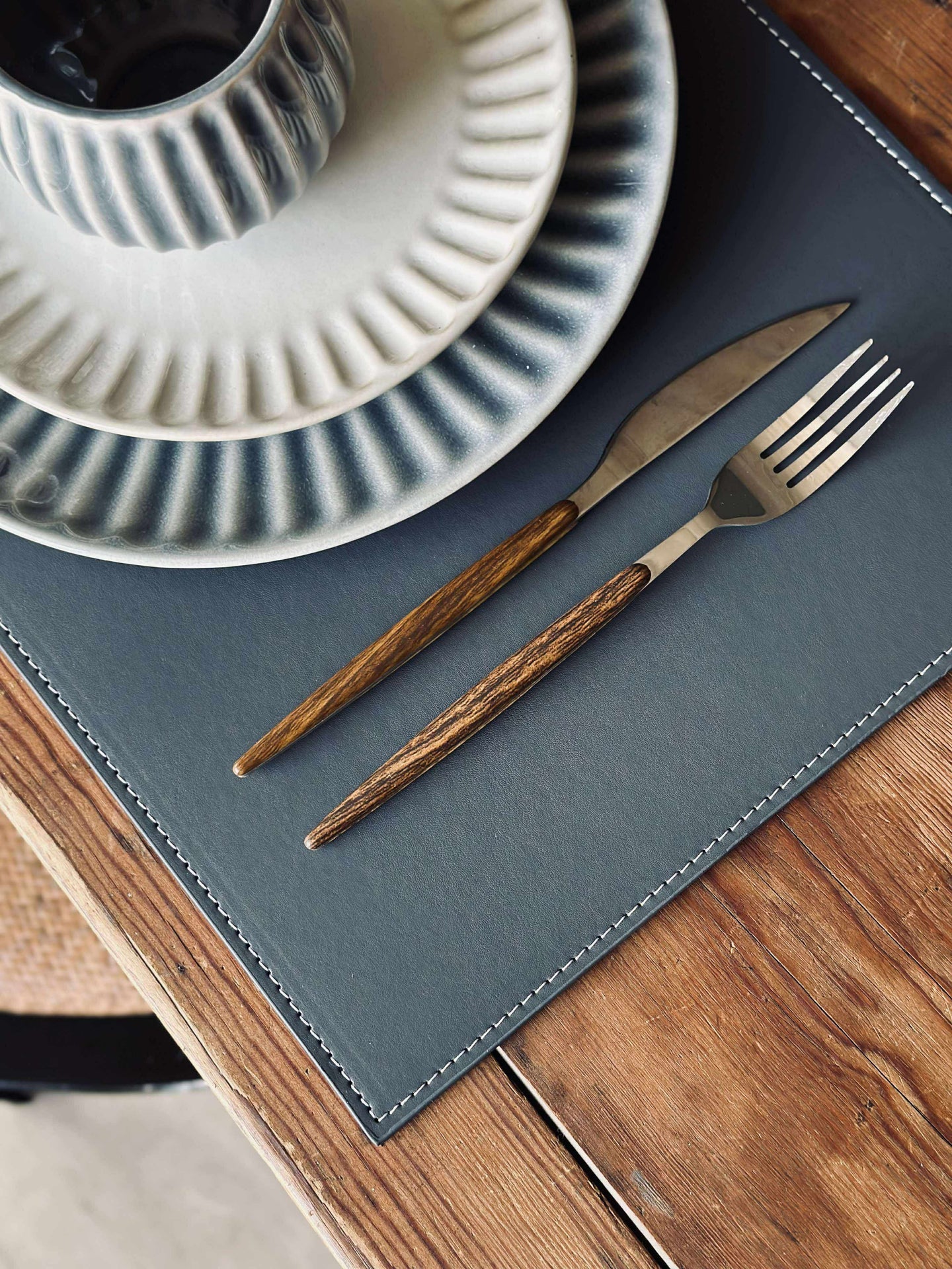 Bordstablett - 30x45 - Grå