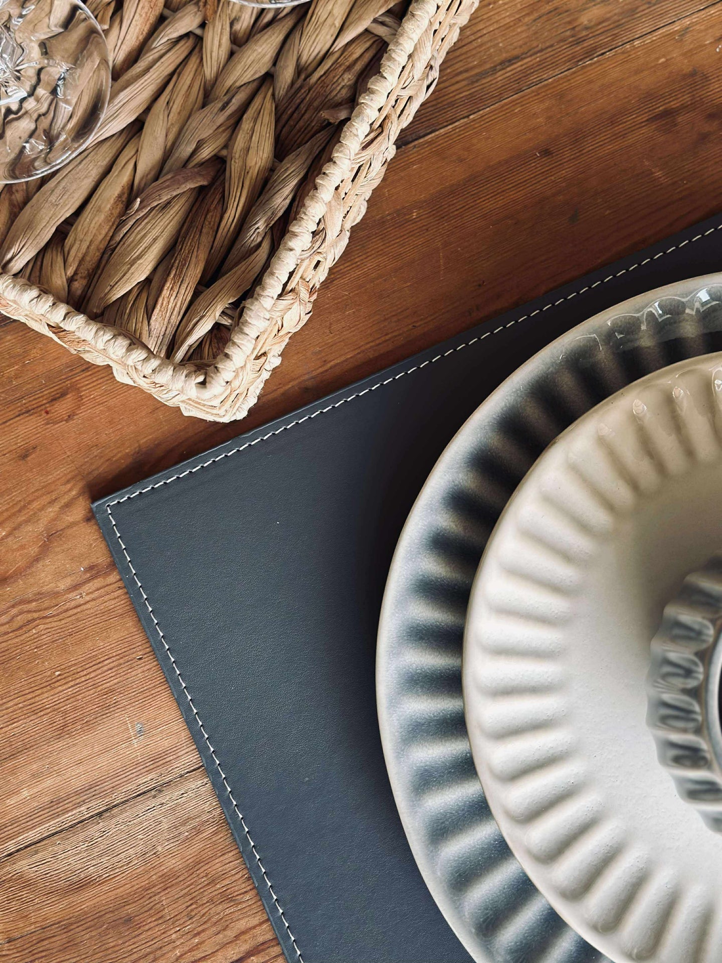 Bordstablett - 30x45 - Grå