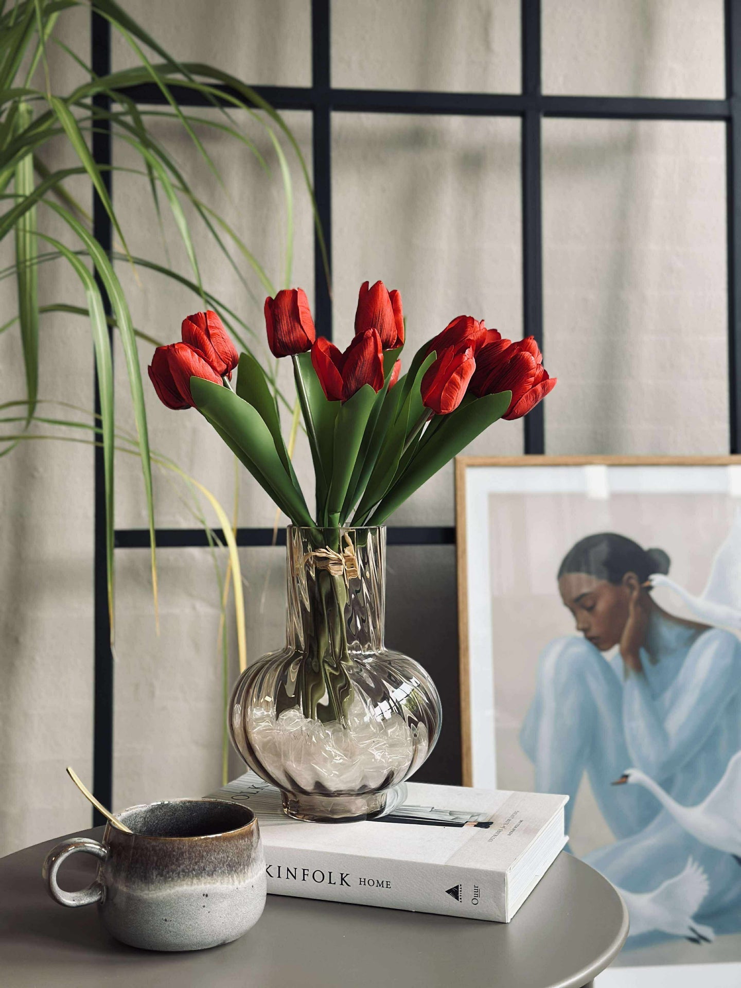 Tulpaner i silkeslook – Flera färger