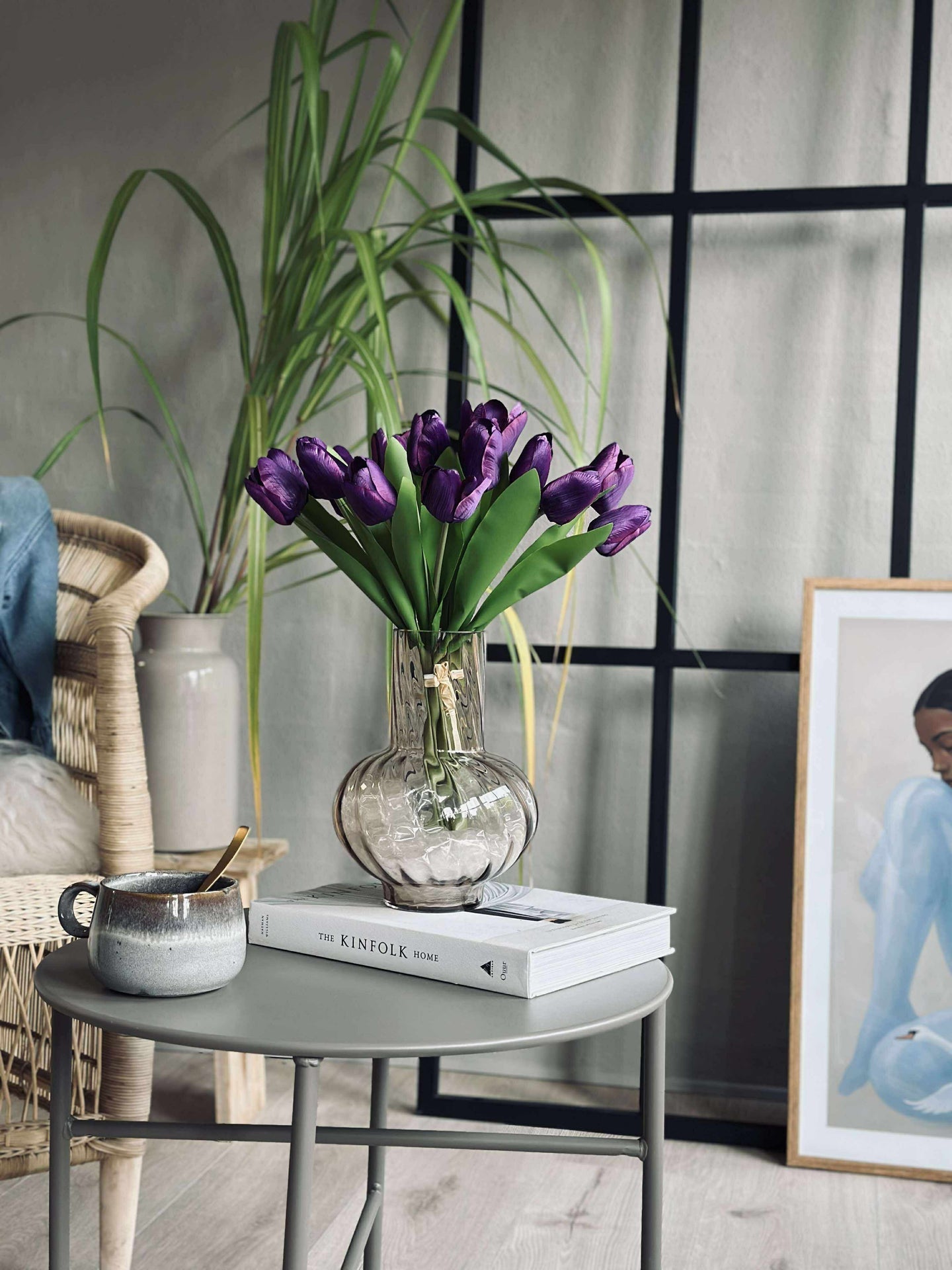 Tulpaner i silkeslook – Flera färger