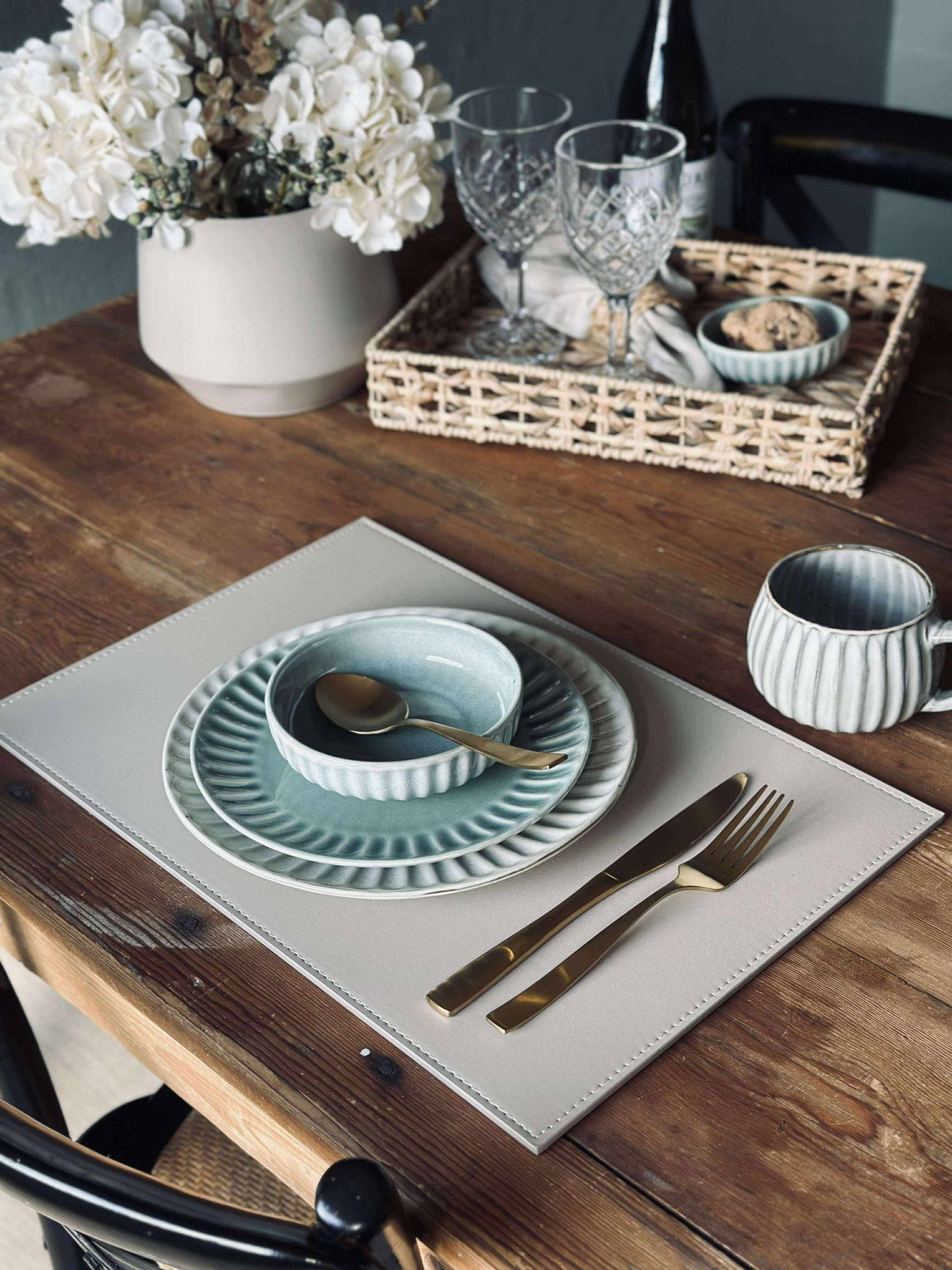 Bordstablett - 30x45 - Beige