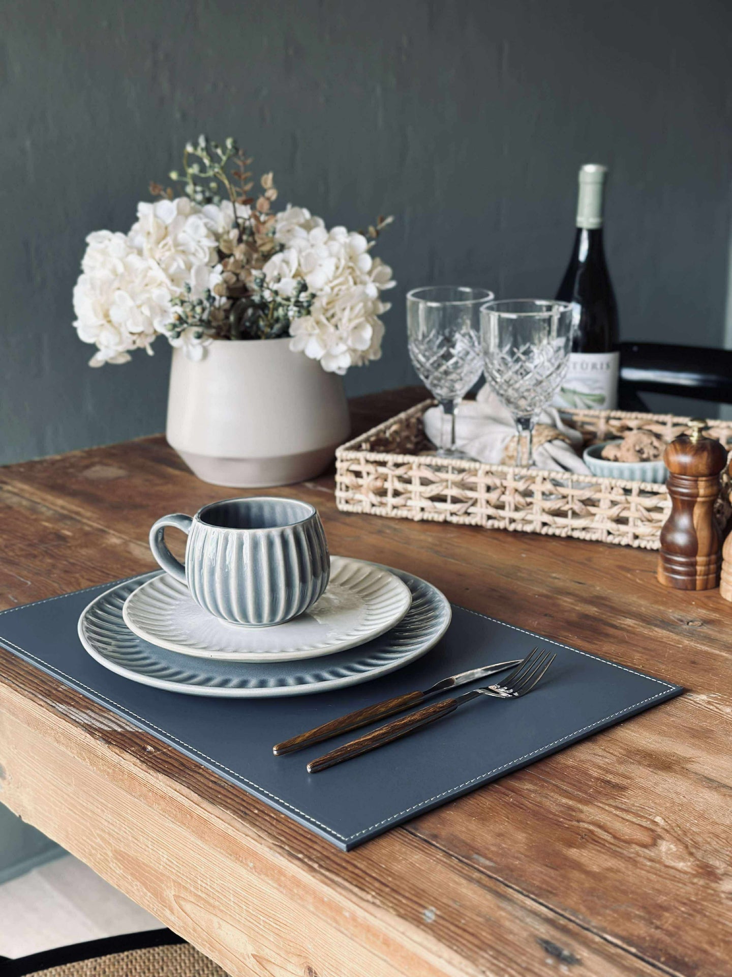 Bordstablett - 30x45 - Grå