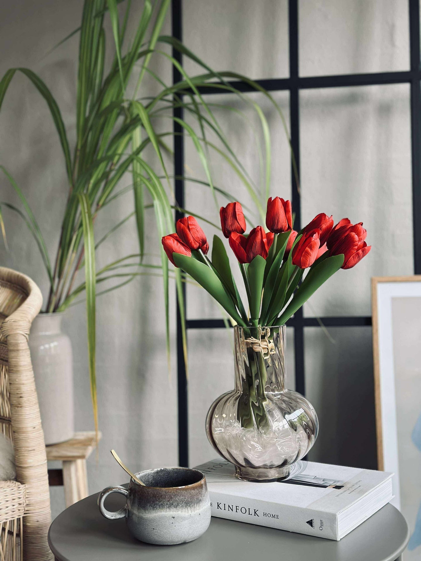 Tulpaner i silkeslook – Flera färger