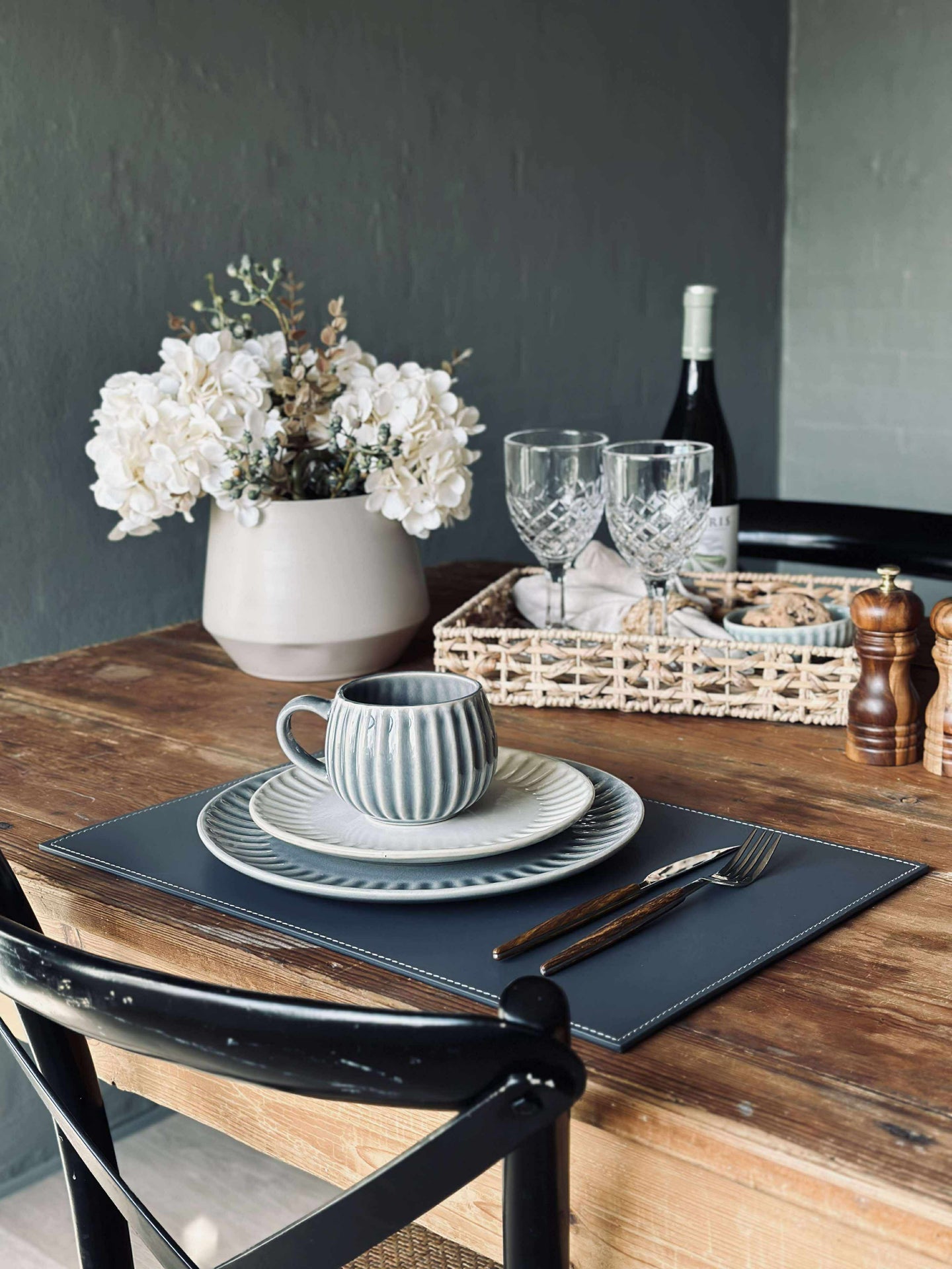 Bordstablett - 30x45 - Grå