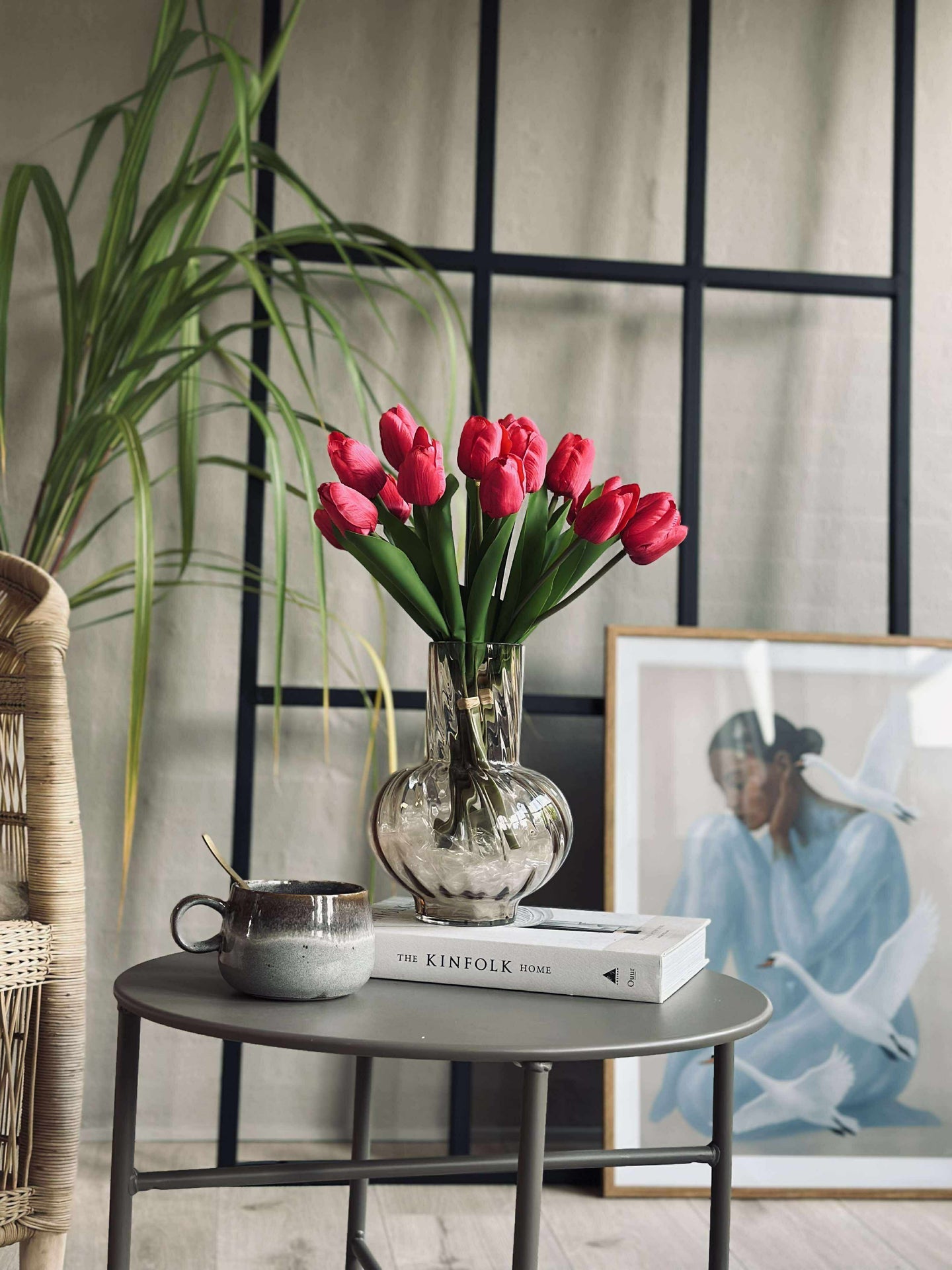 Tulpaner i silkeslook – Flera färger