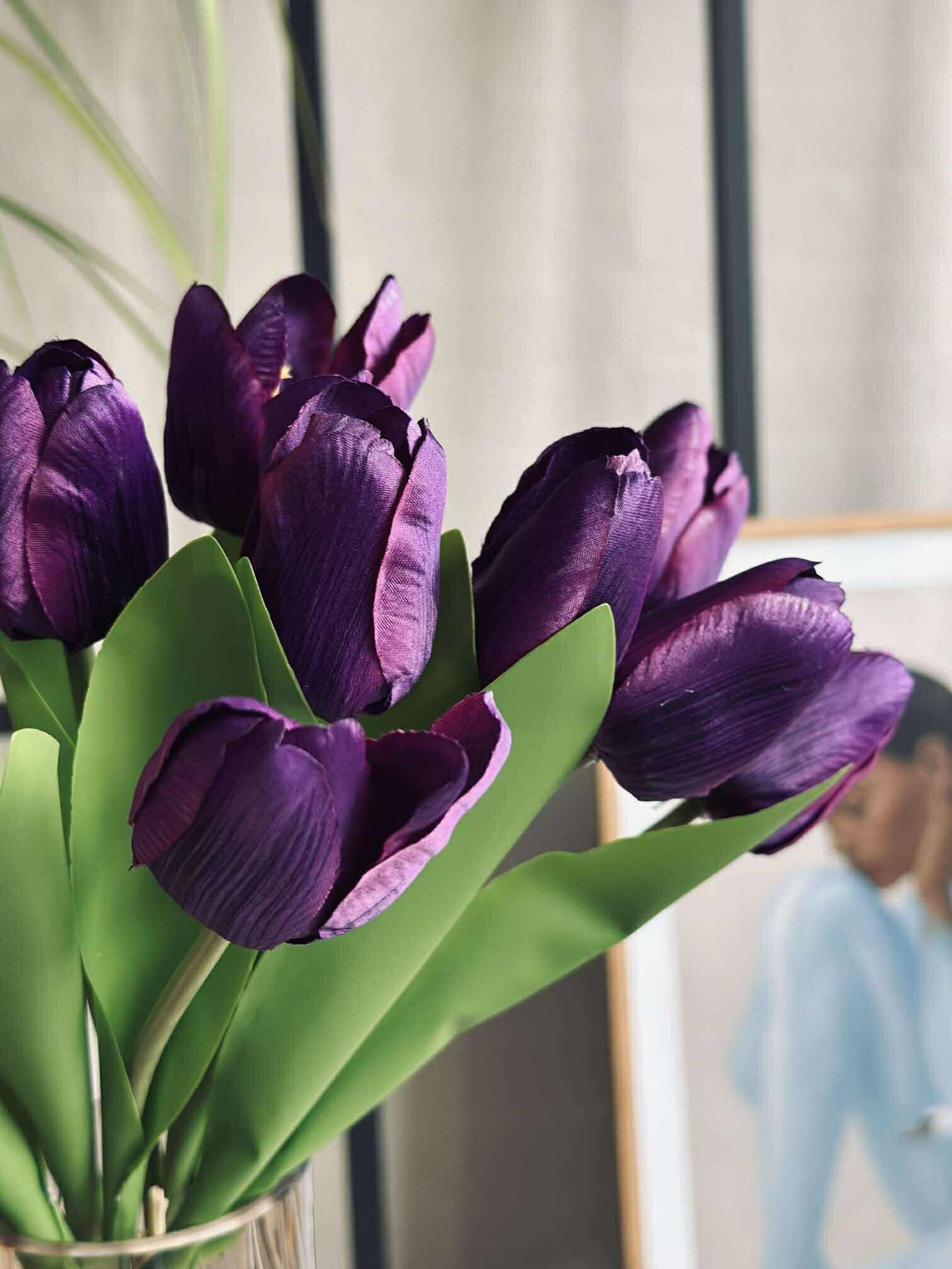 Tulpaner i silkeslook – Flera färger