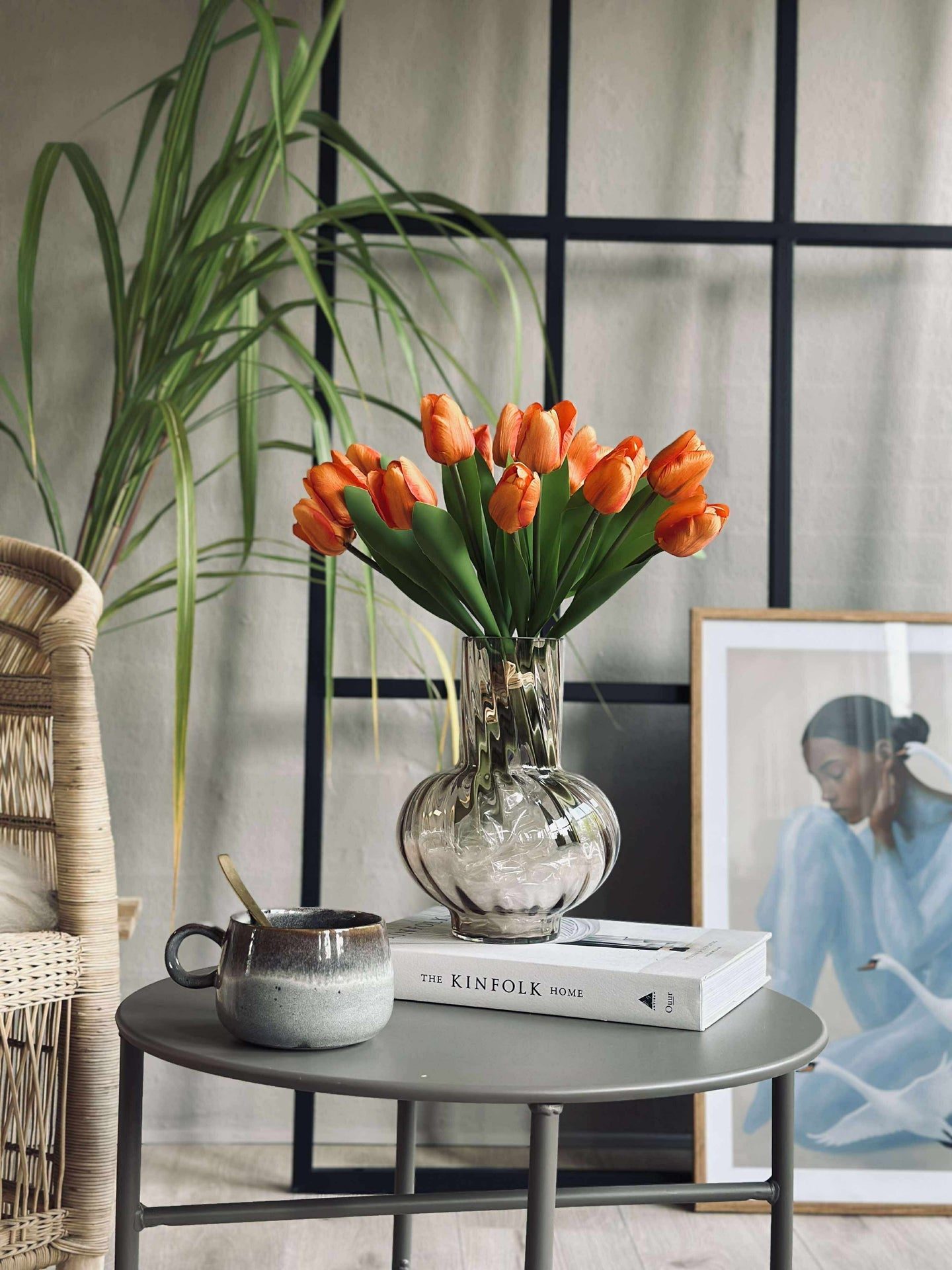 Tulpaner i silkeslook – Flera färger