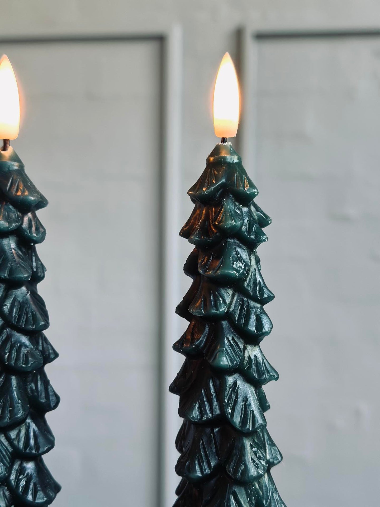 LED Stearinljus 2 st - Julgran