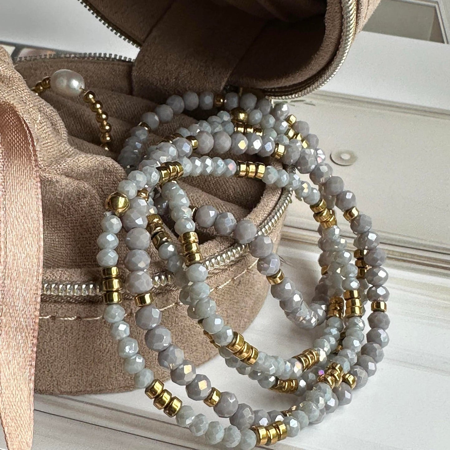 Armband Merle Cool Stone - Set med 5 st