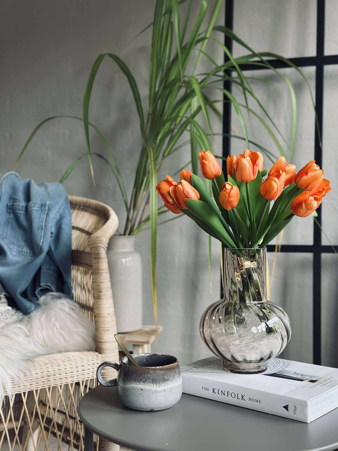 Tulpaner i silkeslook – Flera färger