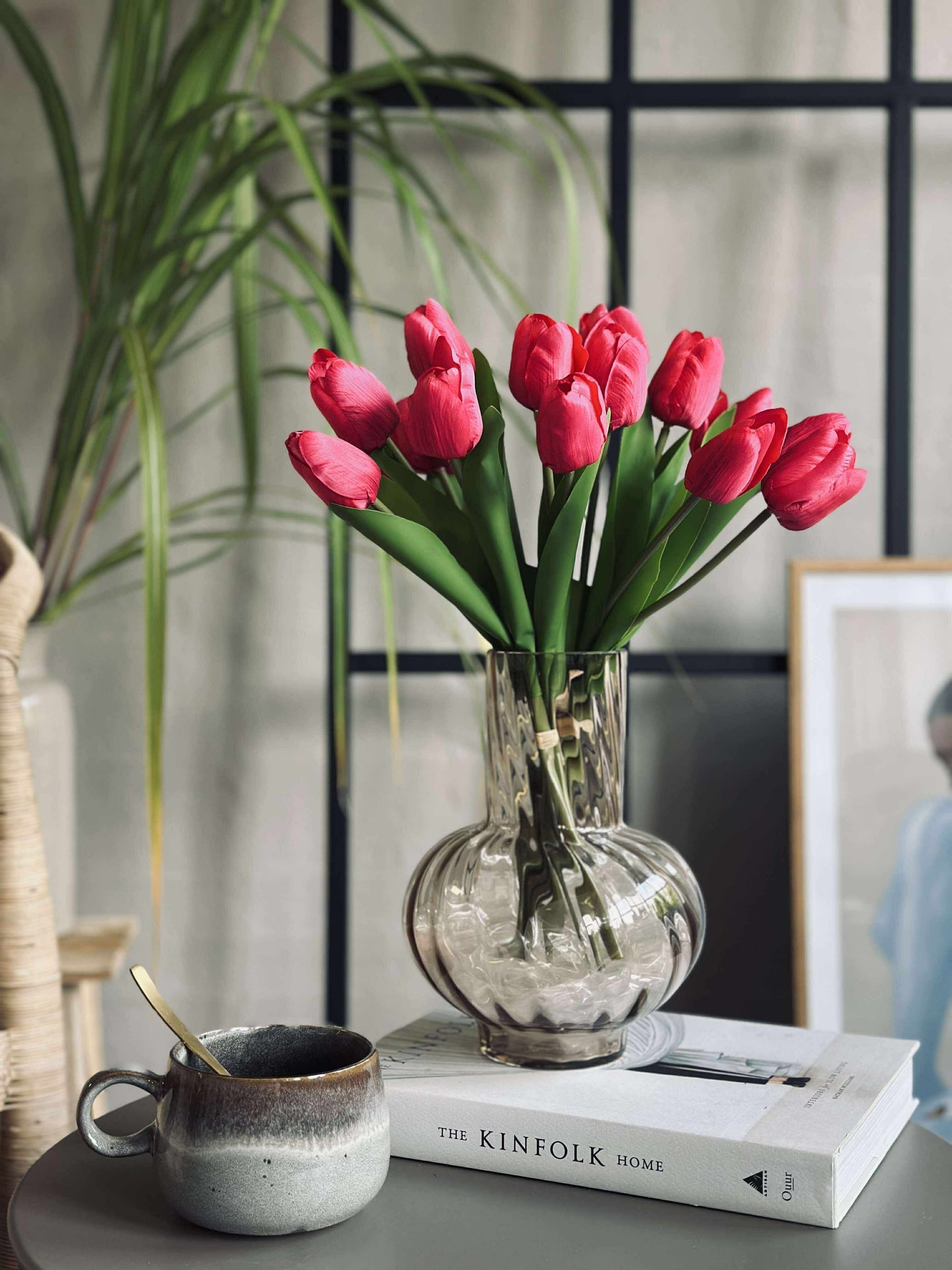 Tulpaner i silkeslook – Flera färger