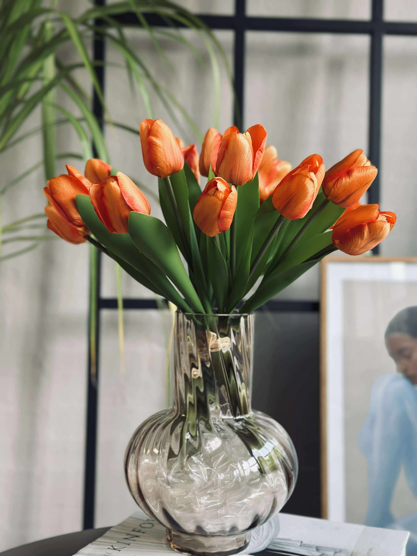 Tulpaner i silkeslook – Flera färger