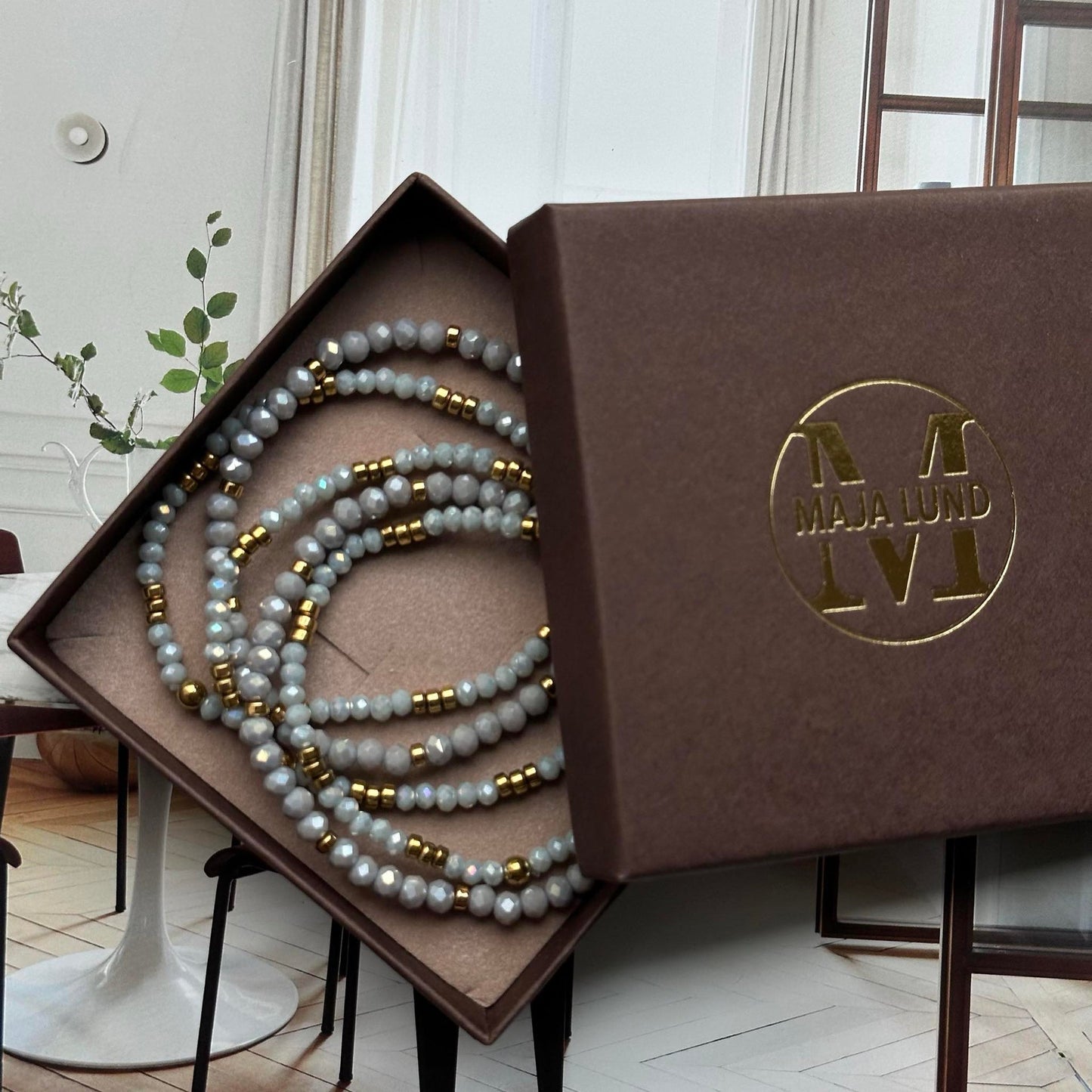 Armband Merle Cool Stone - Set med 5 st