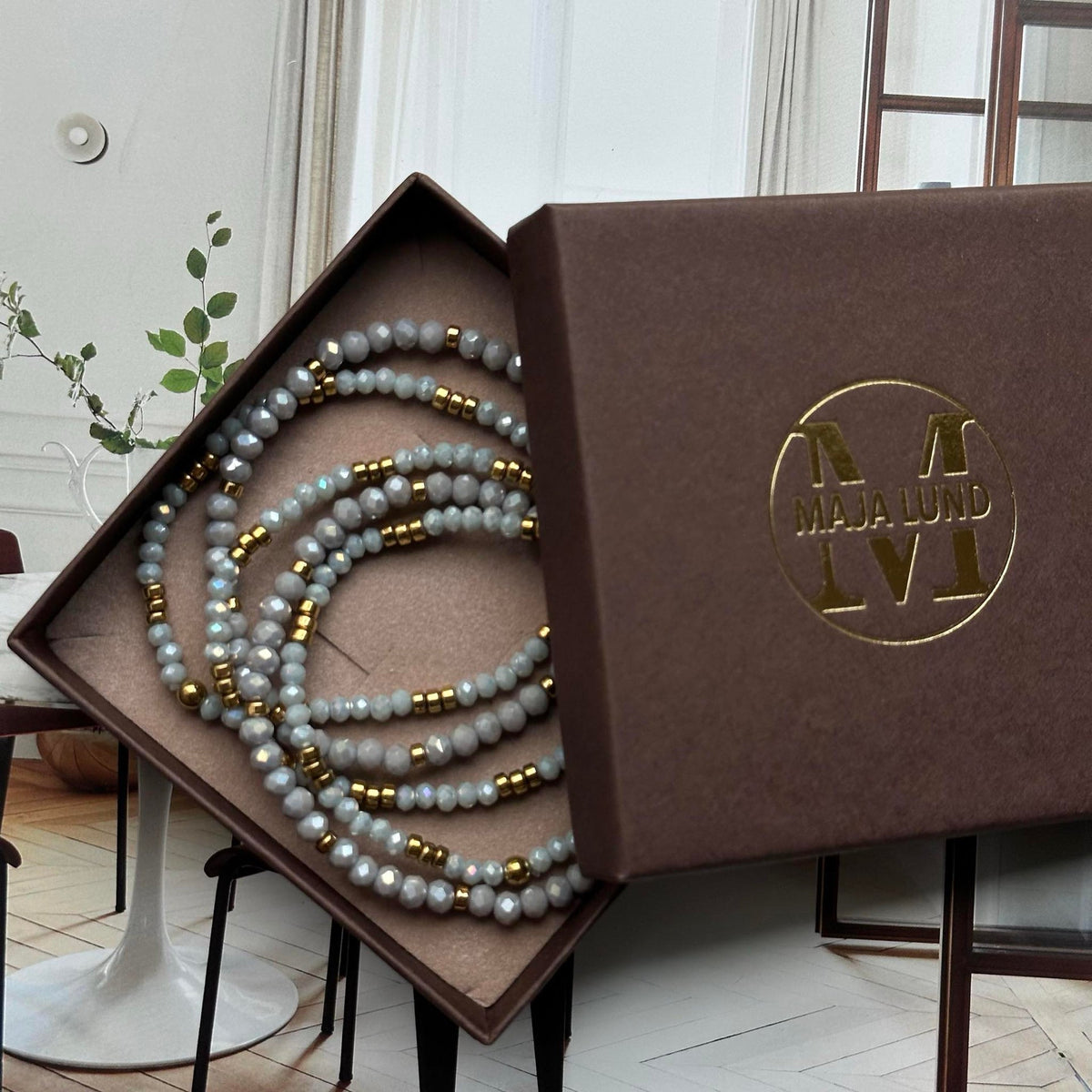 Armband Merle Cool Stone - Set med 5 st