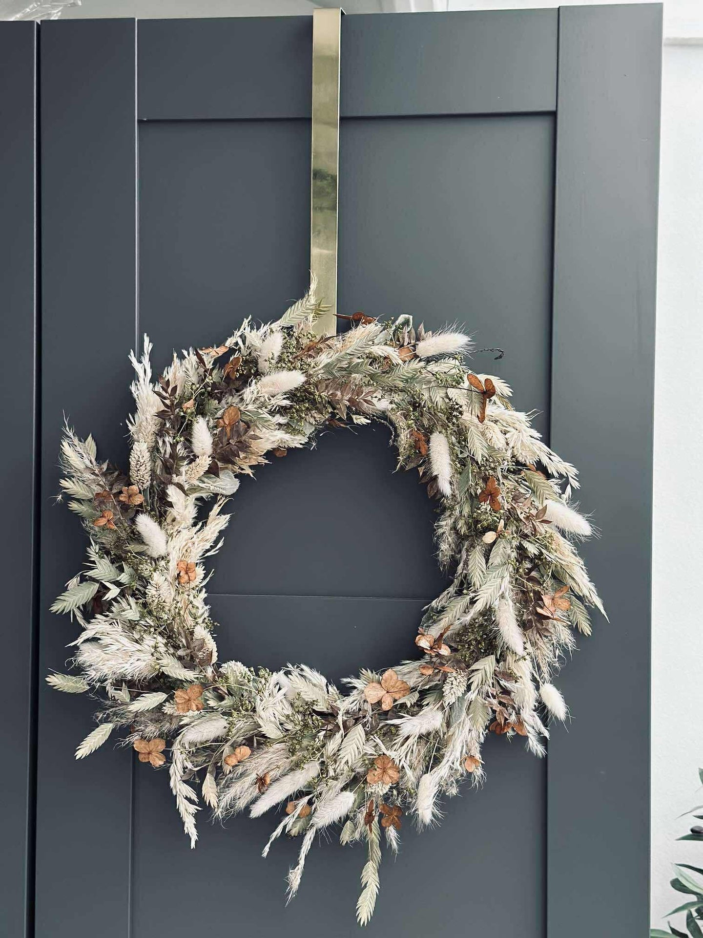 Upphängning för dörrkrans - Guld