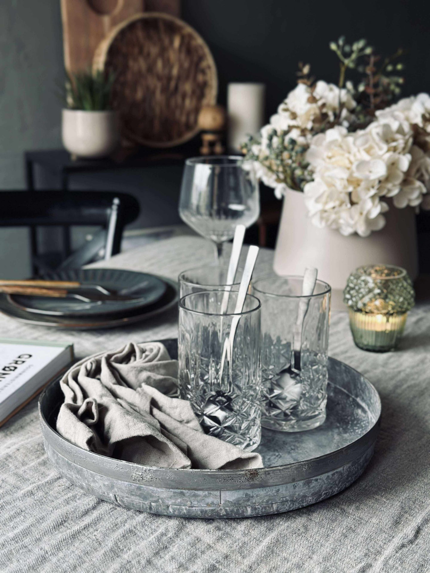 Bricka Zink - flera storlekar