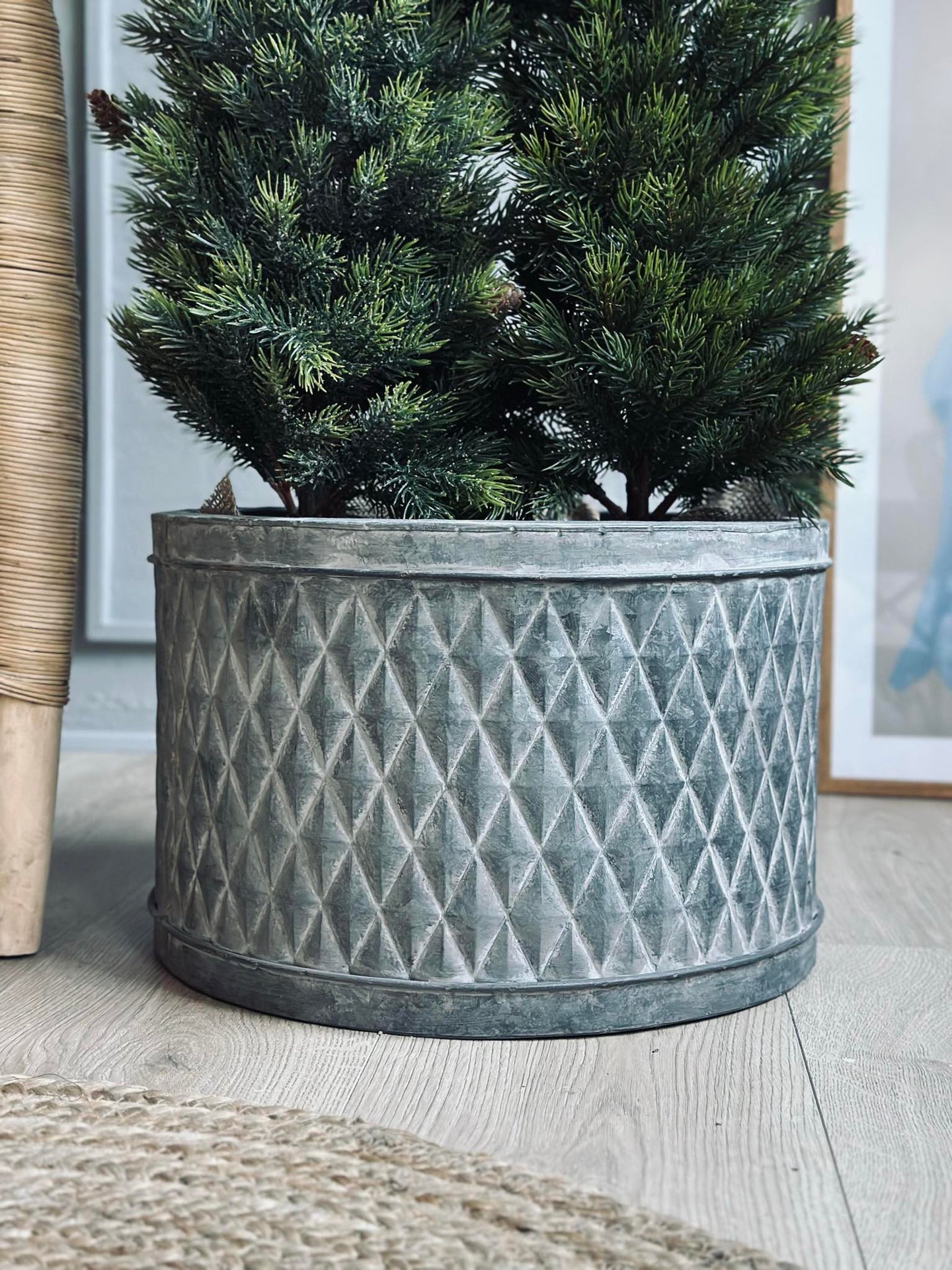 Zinkkrukor - Set om 3 st.